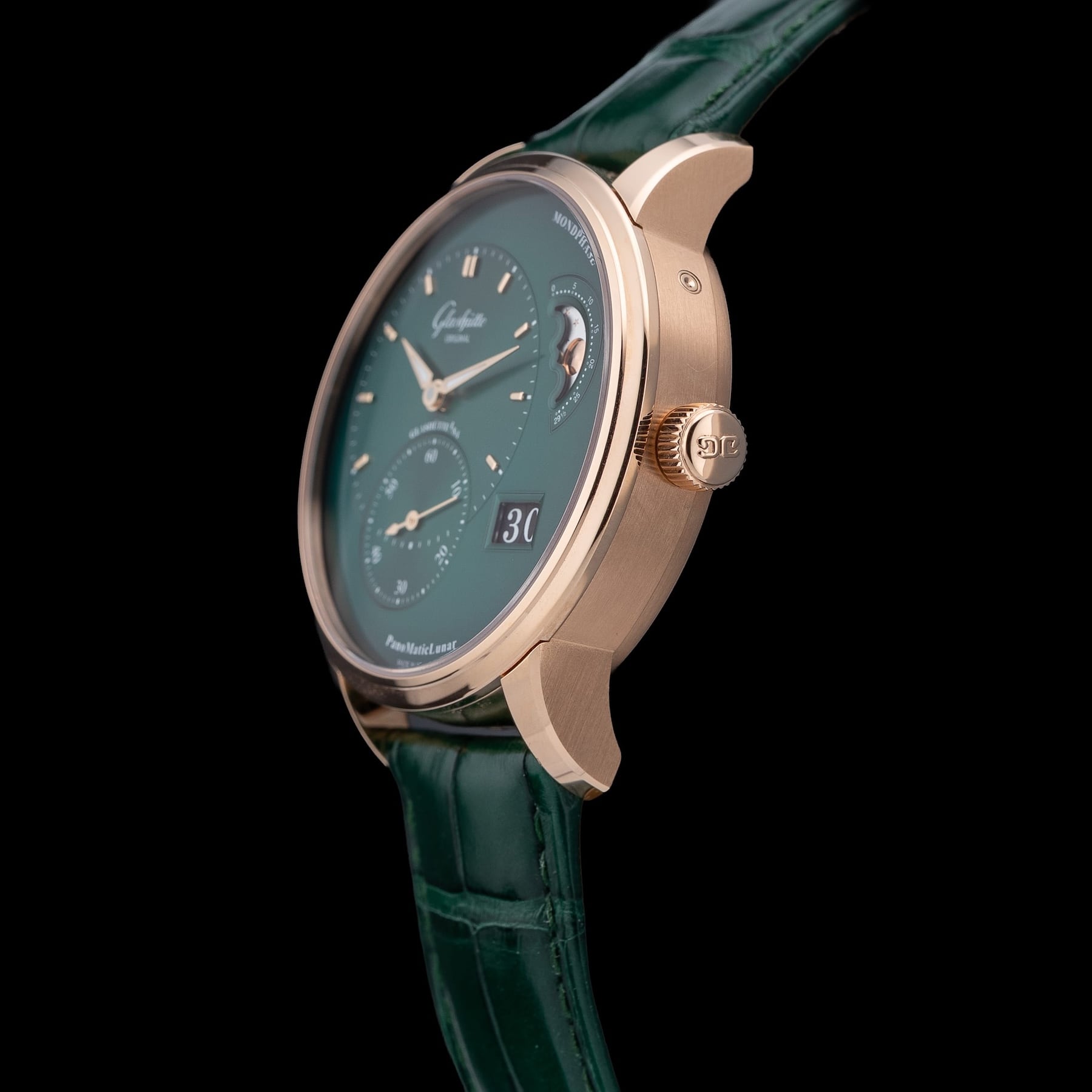 Glashütte Original Panomaticlunar Lush Forest Green Dial 1-90-02-23-35-61