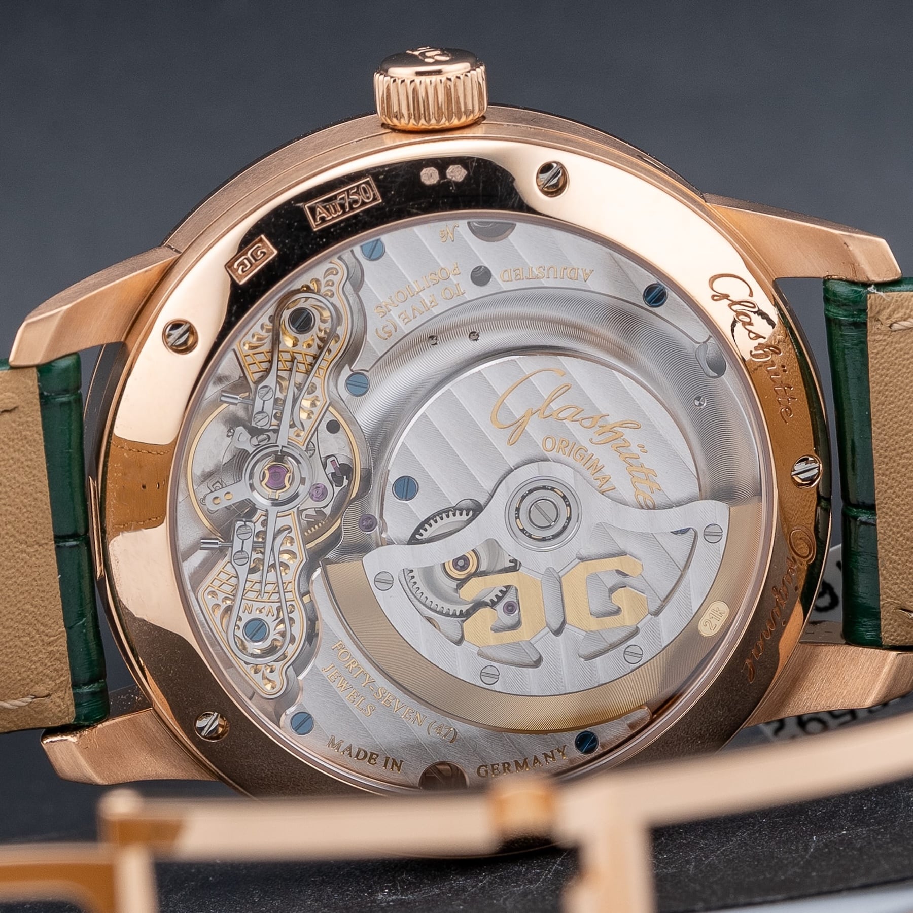 Glashütte Original Panomaticlunar Lush Forest Green Dial 1-90-02-23-35-61