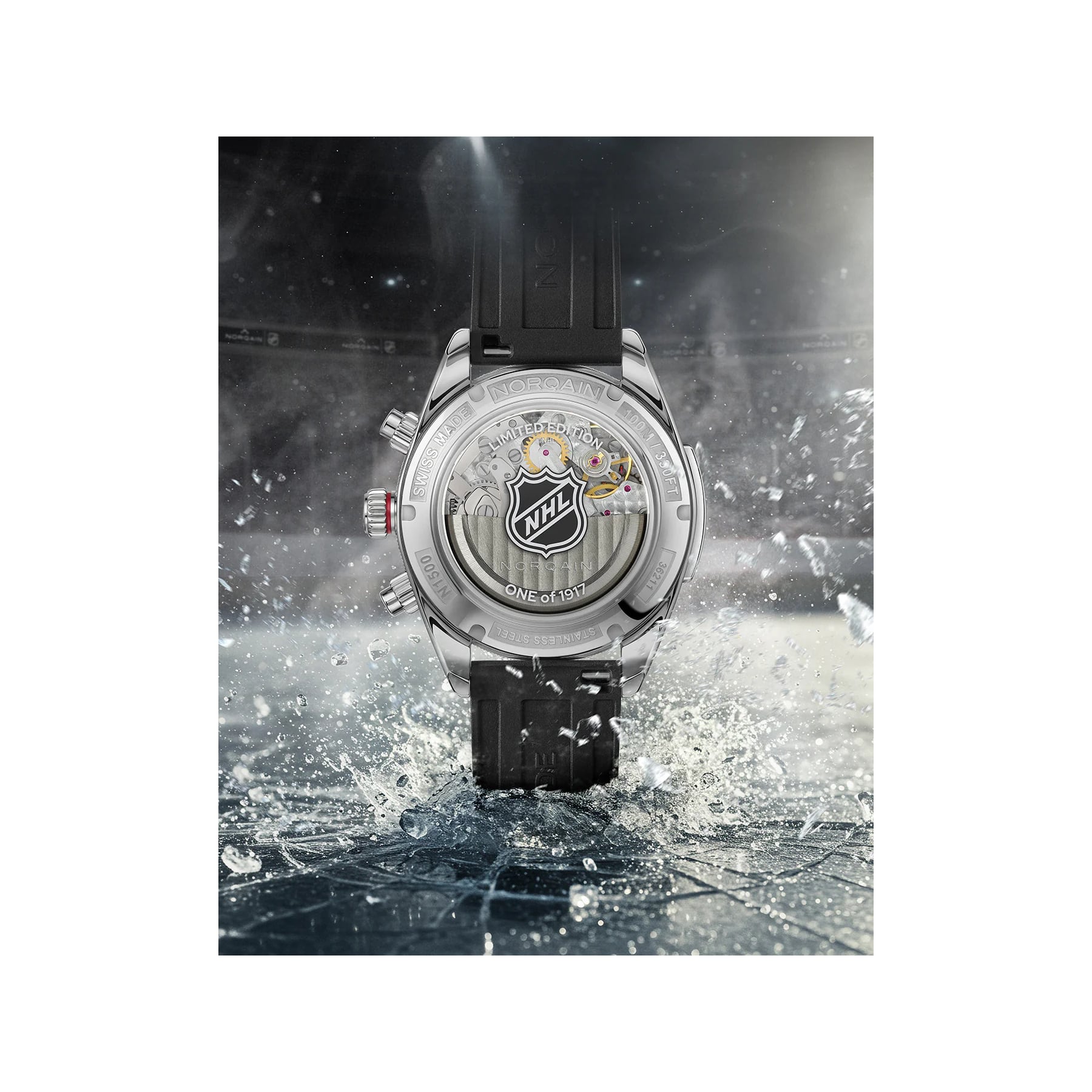 NORQAIN Adventure Chrono NHL Limited Edition 41mm N1500.17S05.W01.R01