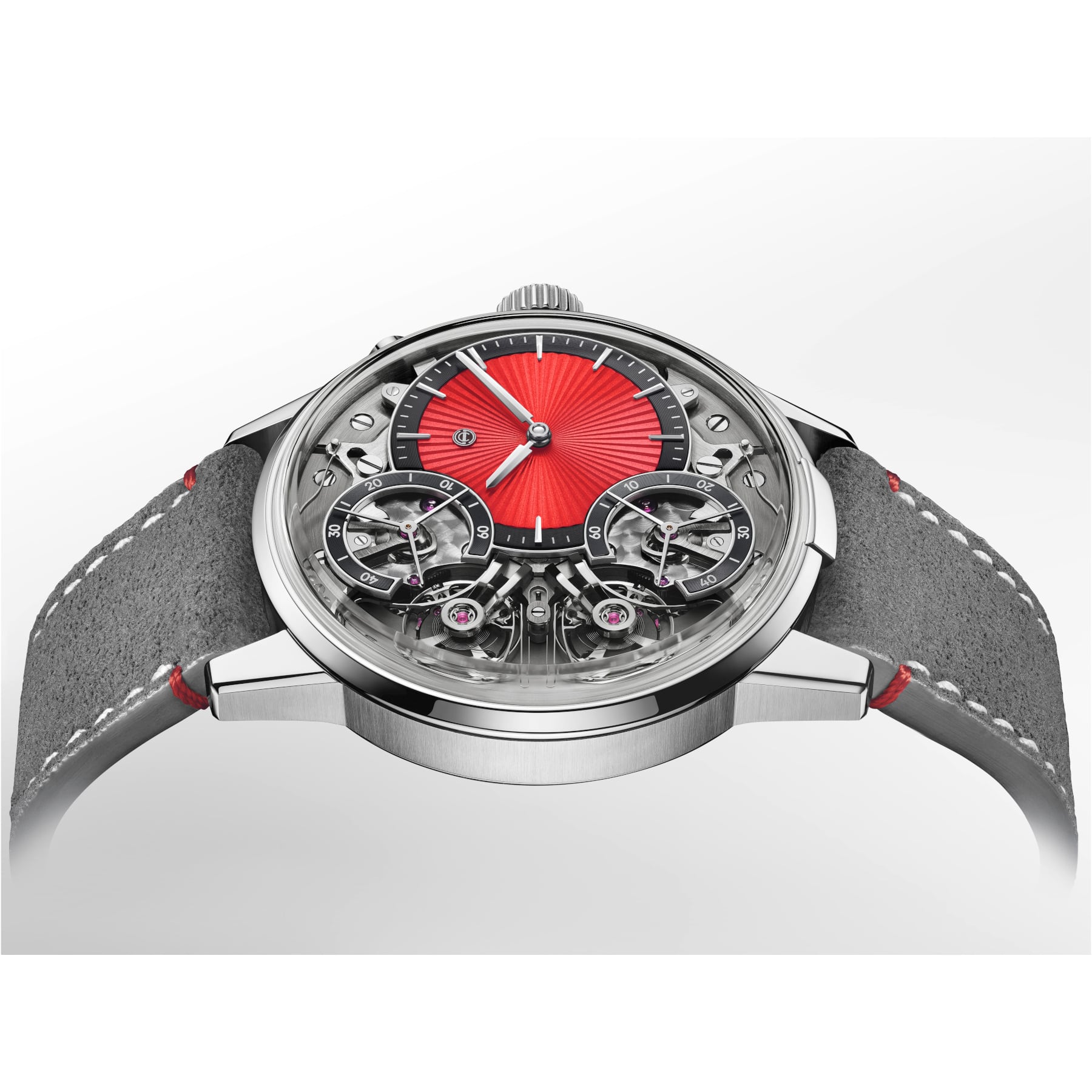 Armin Strom Mirrored Force Resonance Guilloché Red Edition