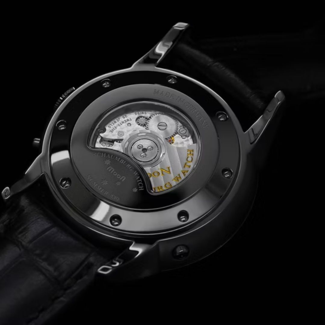 Schaumburg Watch Blood Moon Meteorite PVD