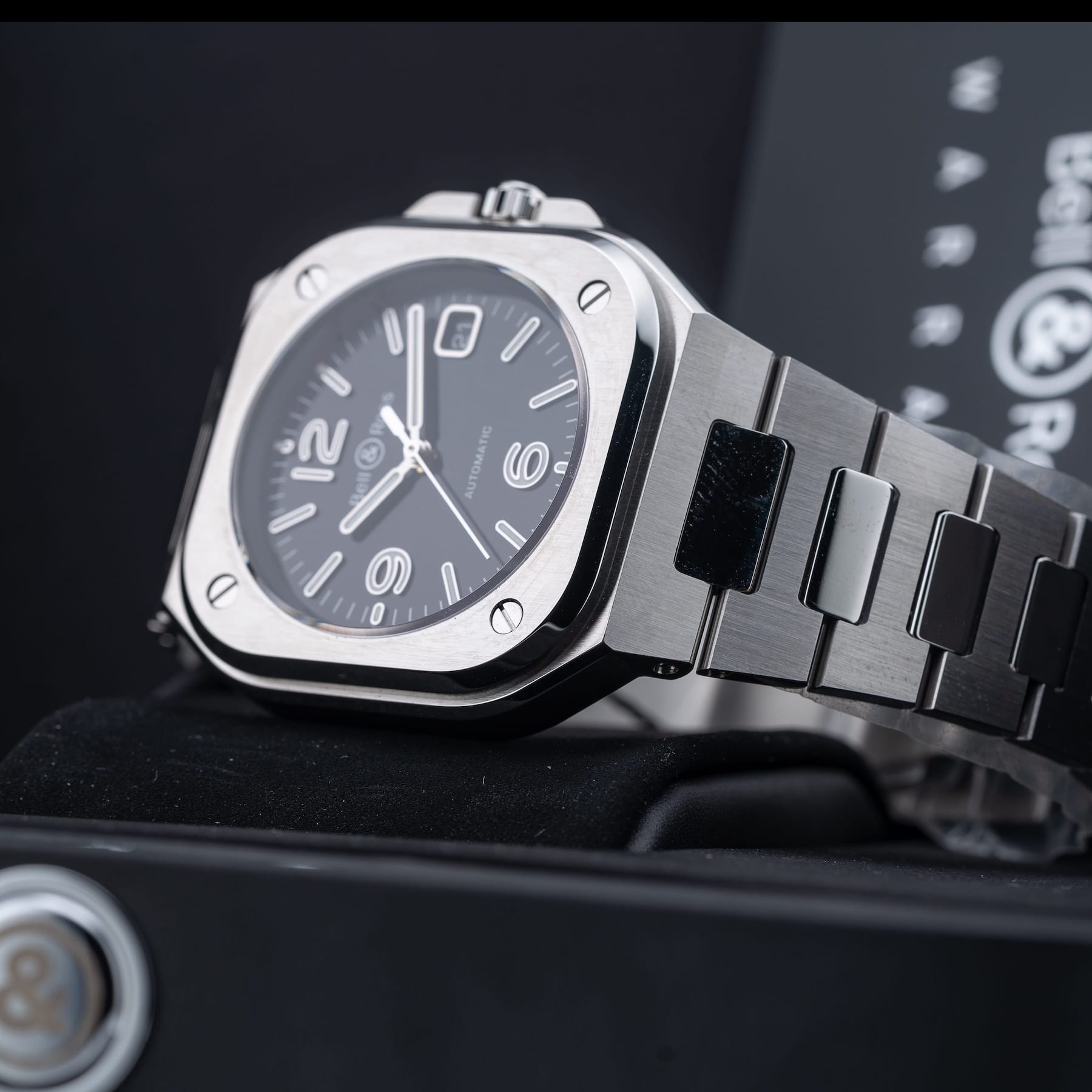 Bell & Ross BR 05 Black on Bracelet BR05A-BL-ST/SST