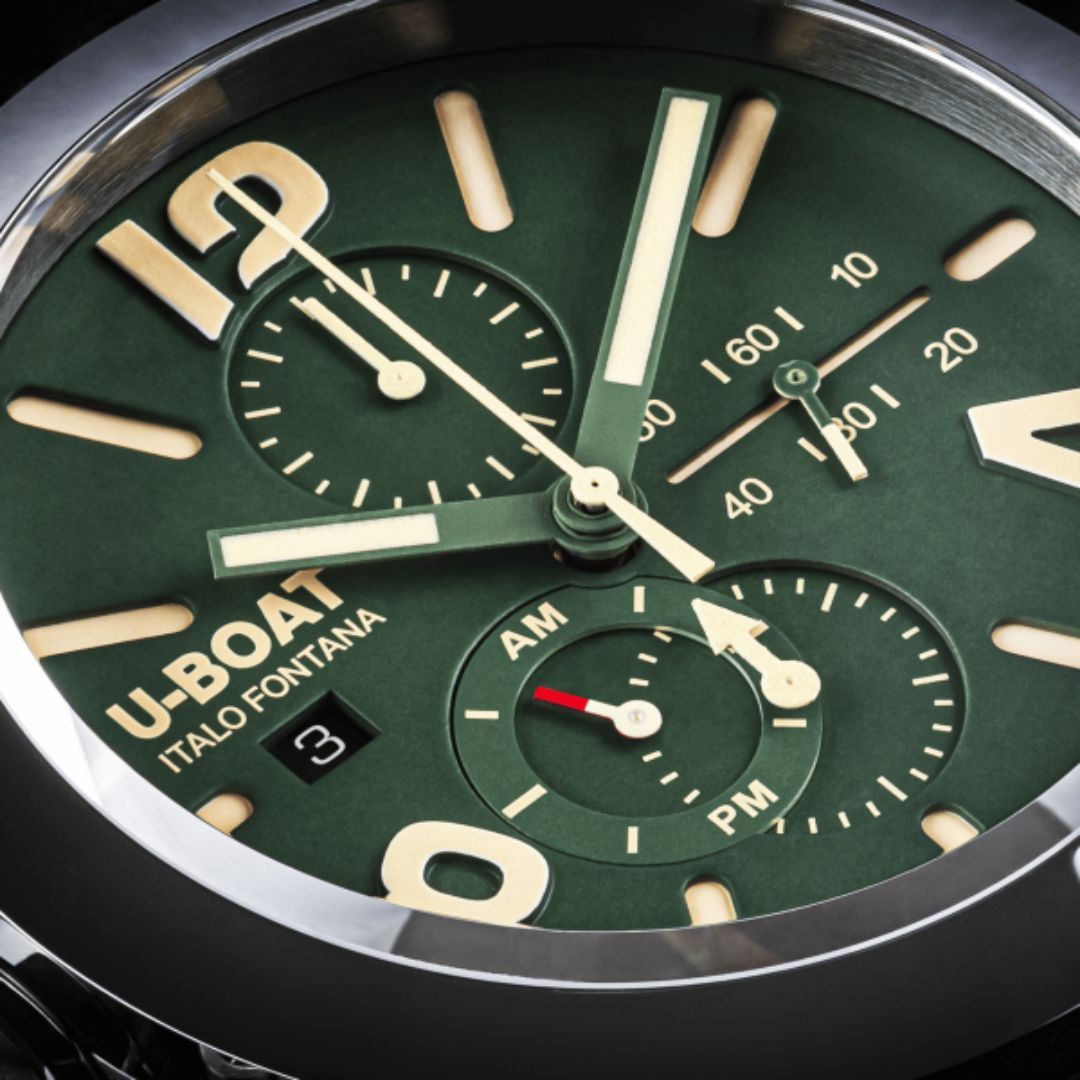 U-Boat 9581 Classico 45 Tungsteno Cas Green