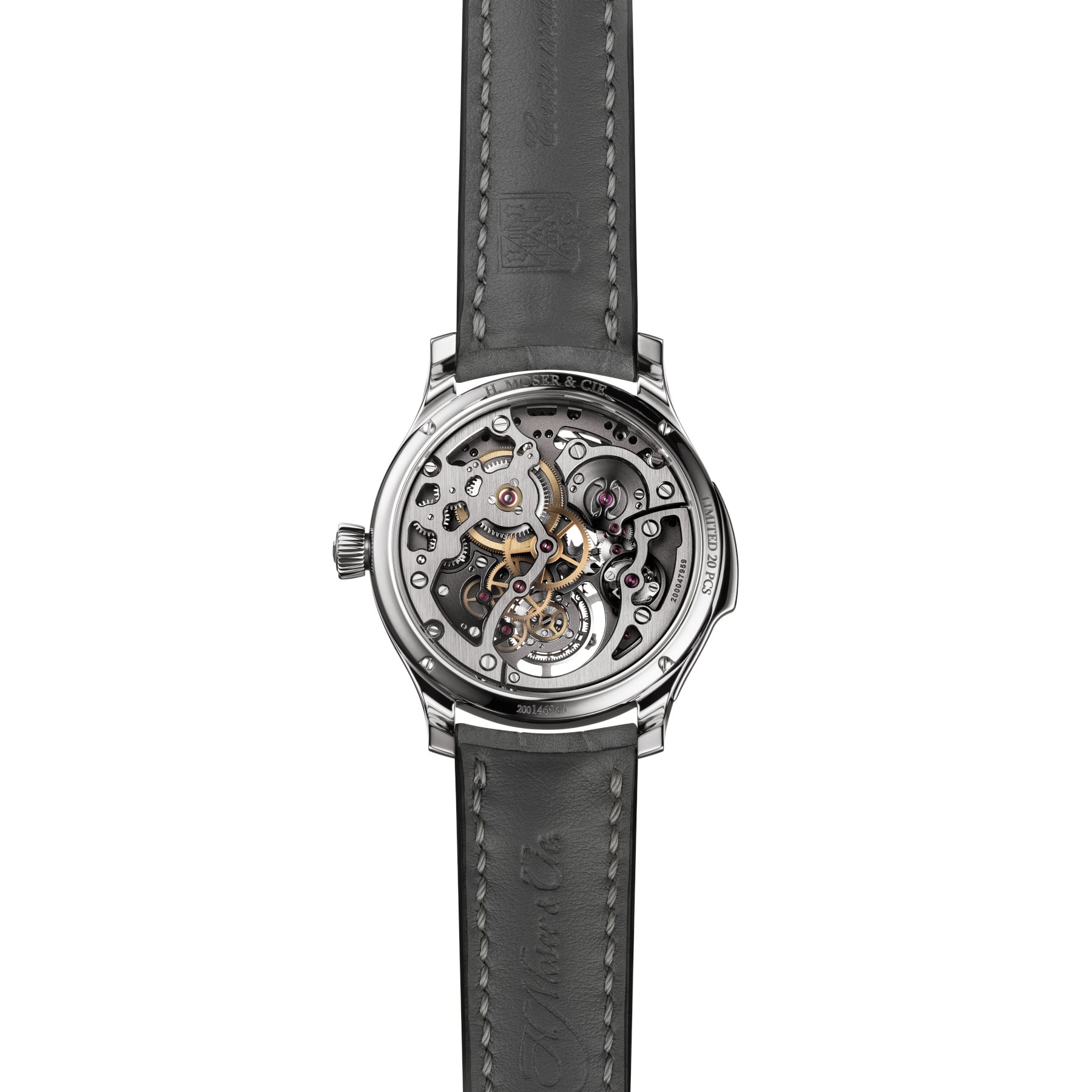 H. Moser & Cie. Endeavour Minute Repeater Cylindrical Tourbillon Skeleton Cosmic Rain