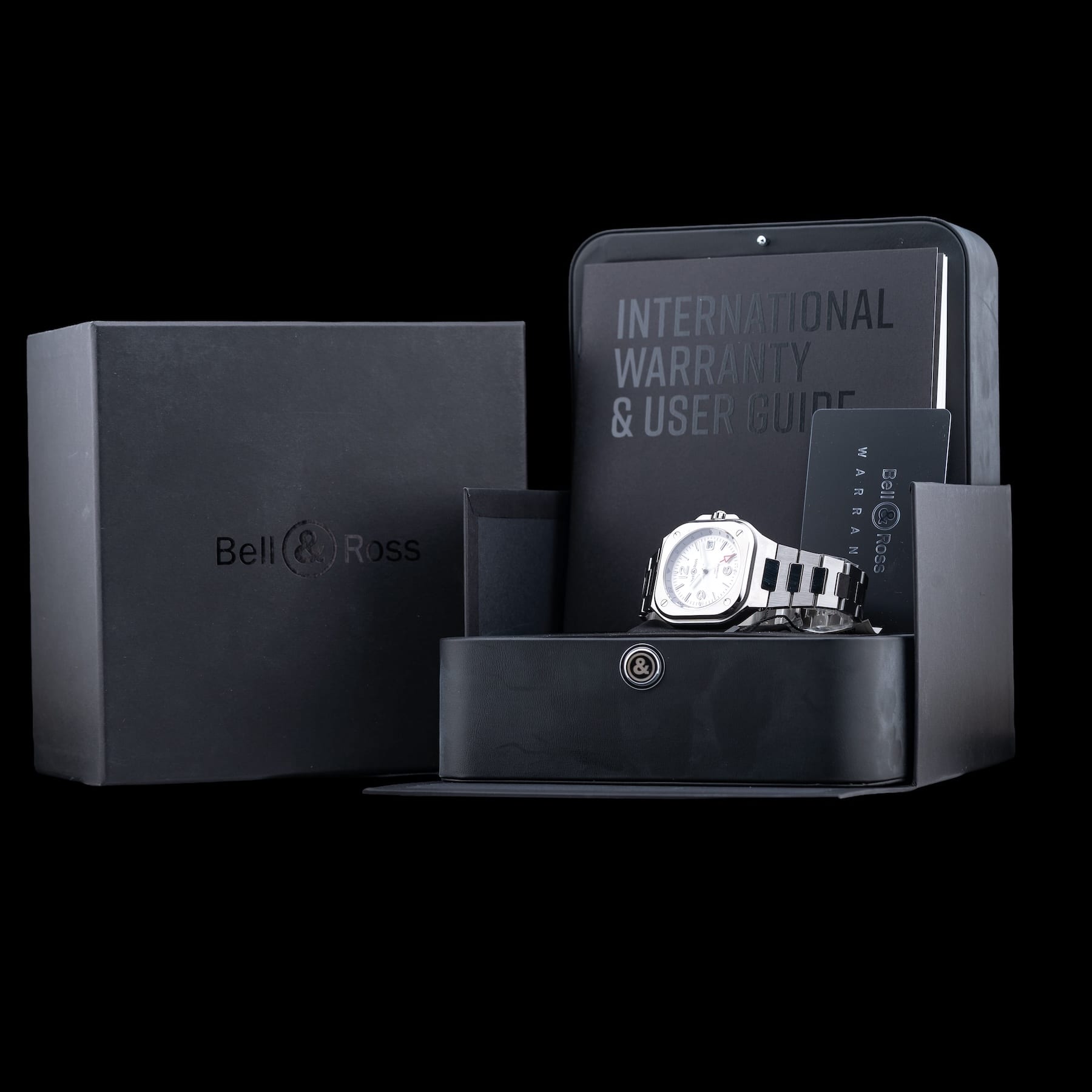 Bell & Ross BR05 GMT Silver Steel BR05G-SI-ST/SST