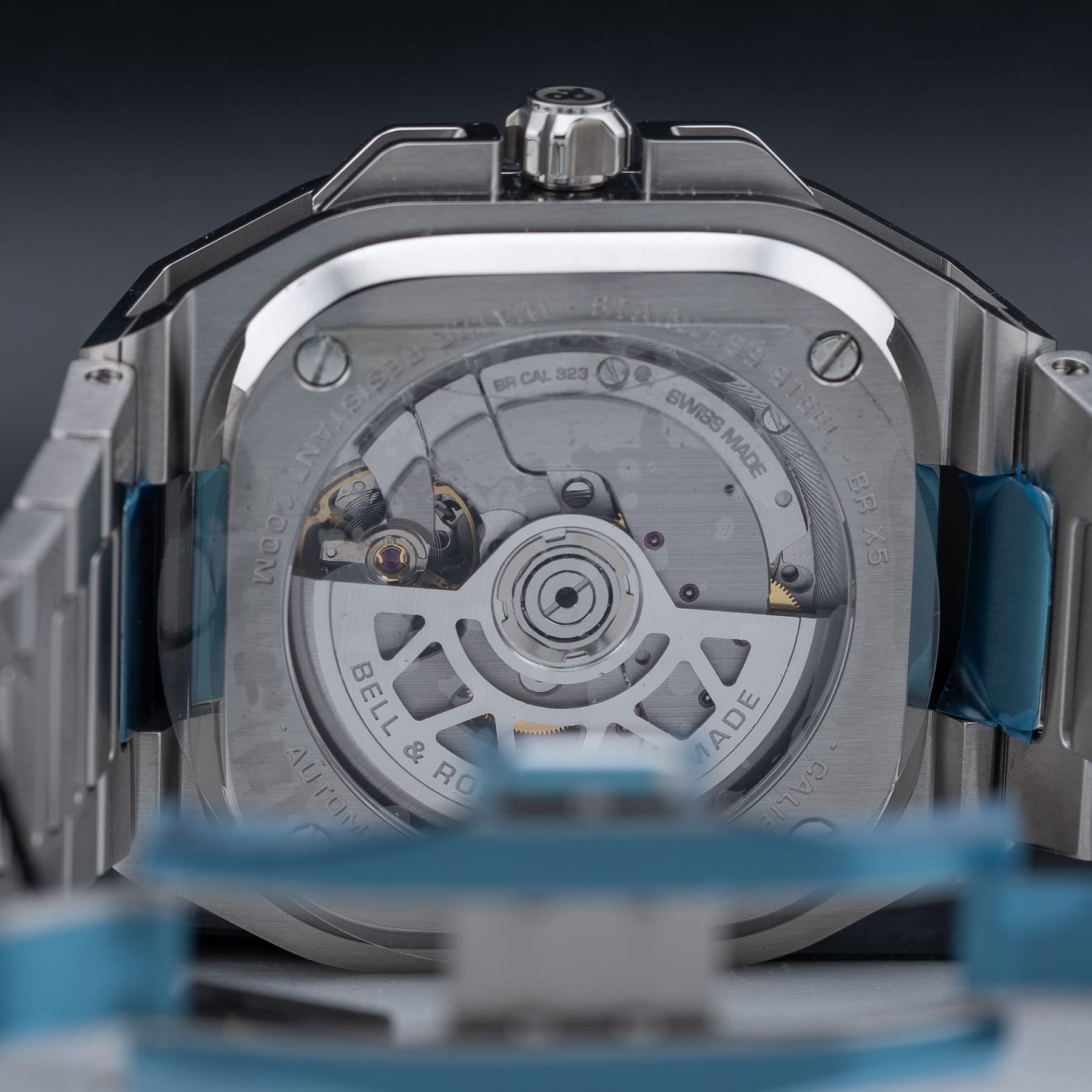 Bell & Ross BR-X5 Black on Bracelet BRX5R-BL-ST/SST