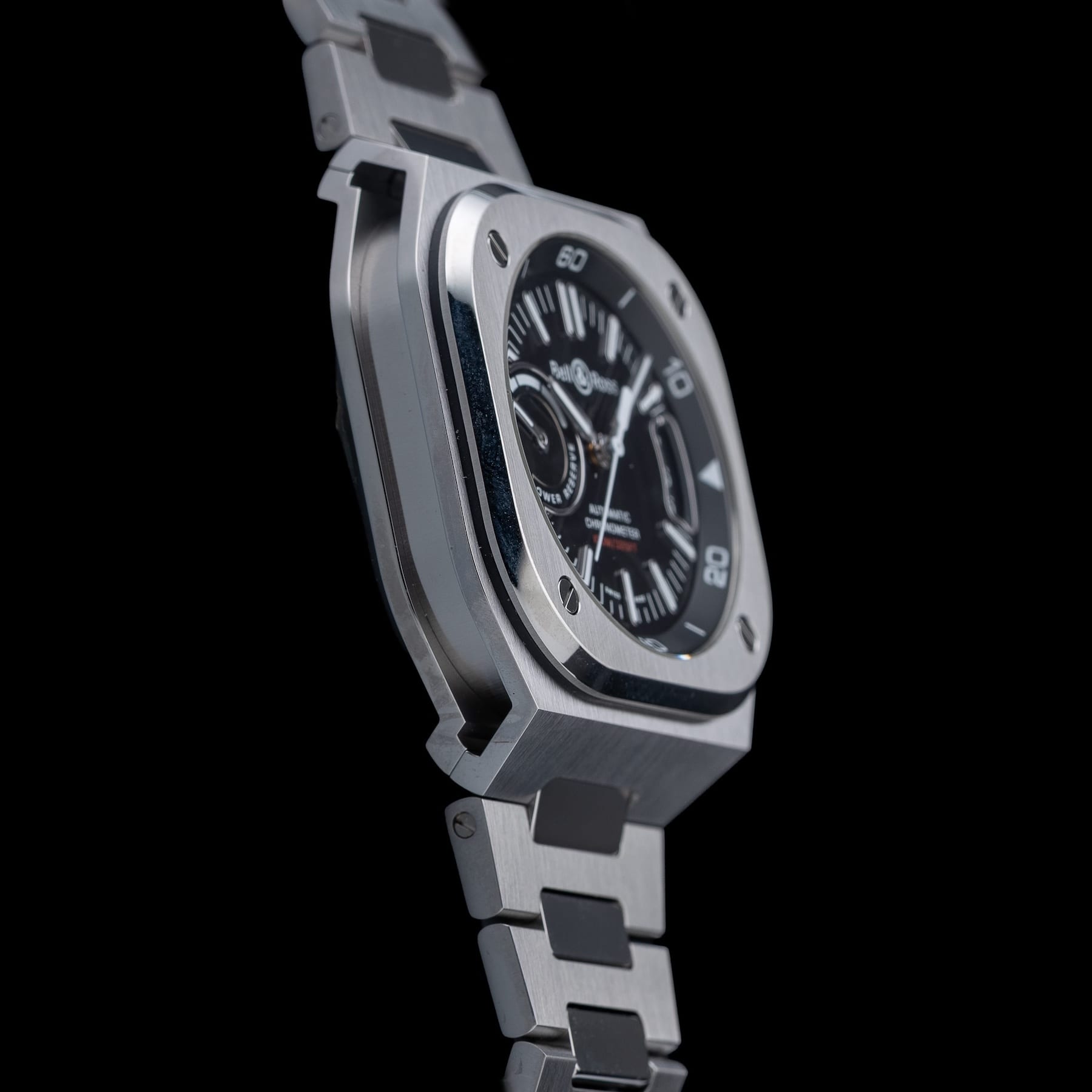 Bell & Ross BR-X5 Black on Bracelet BRX5R-BL-ST/SST