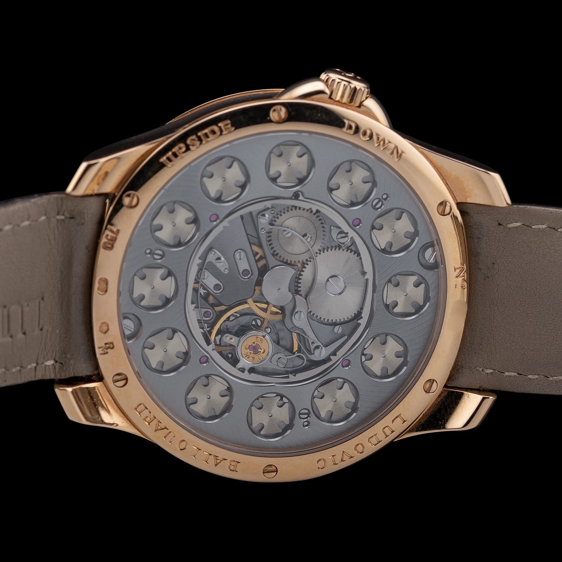 Ludovic Ballouard Upside Down Gold Black
