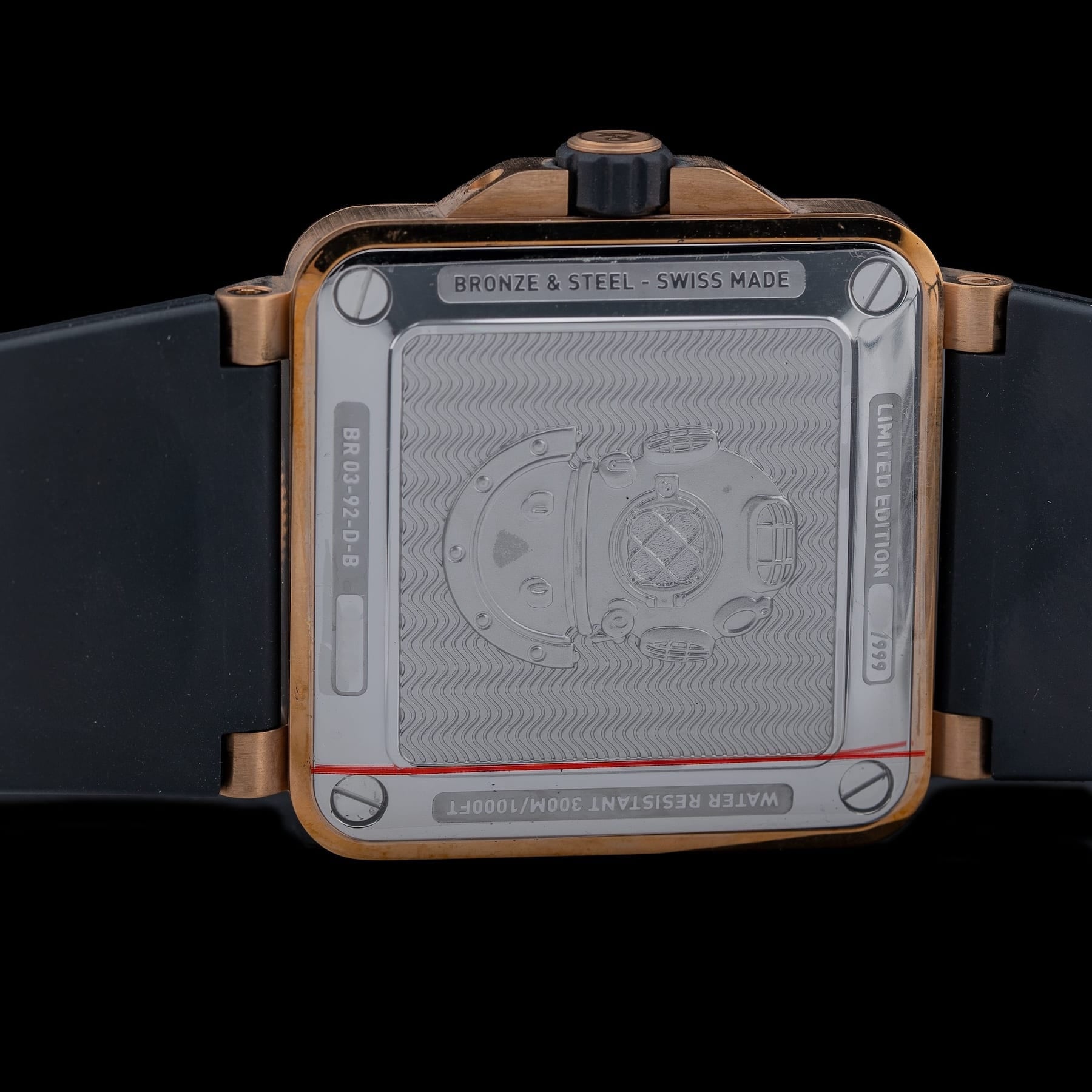 Bell & Ross BR 03-92 Diver Black and Green Bronze BR0392-D-LT-BR/SRB