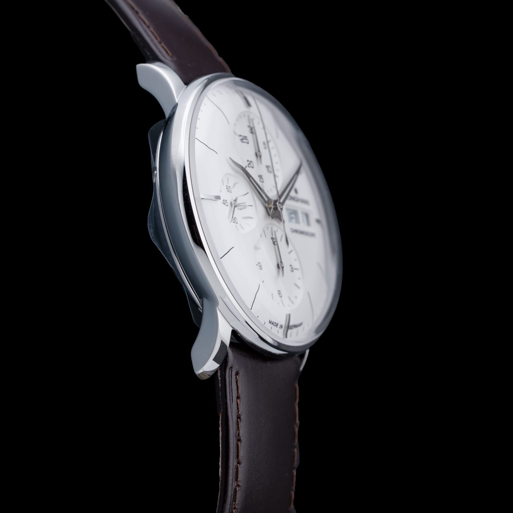 Junghans Meister Chronoscope Matte-Silver Dial 027/4120.03