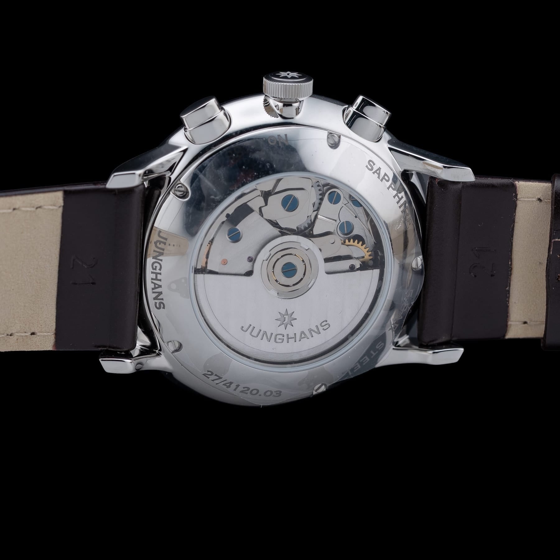 Junghans Meister Chronoscope Matte-Silver Dial 027/4120.03