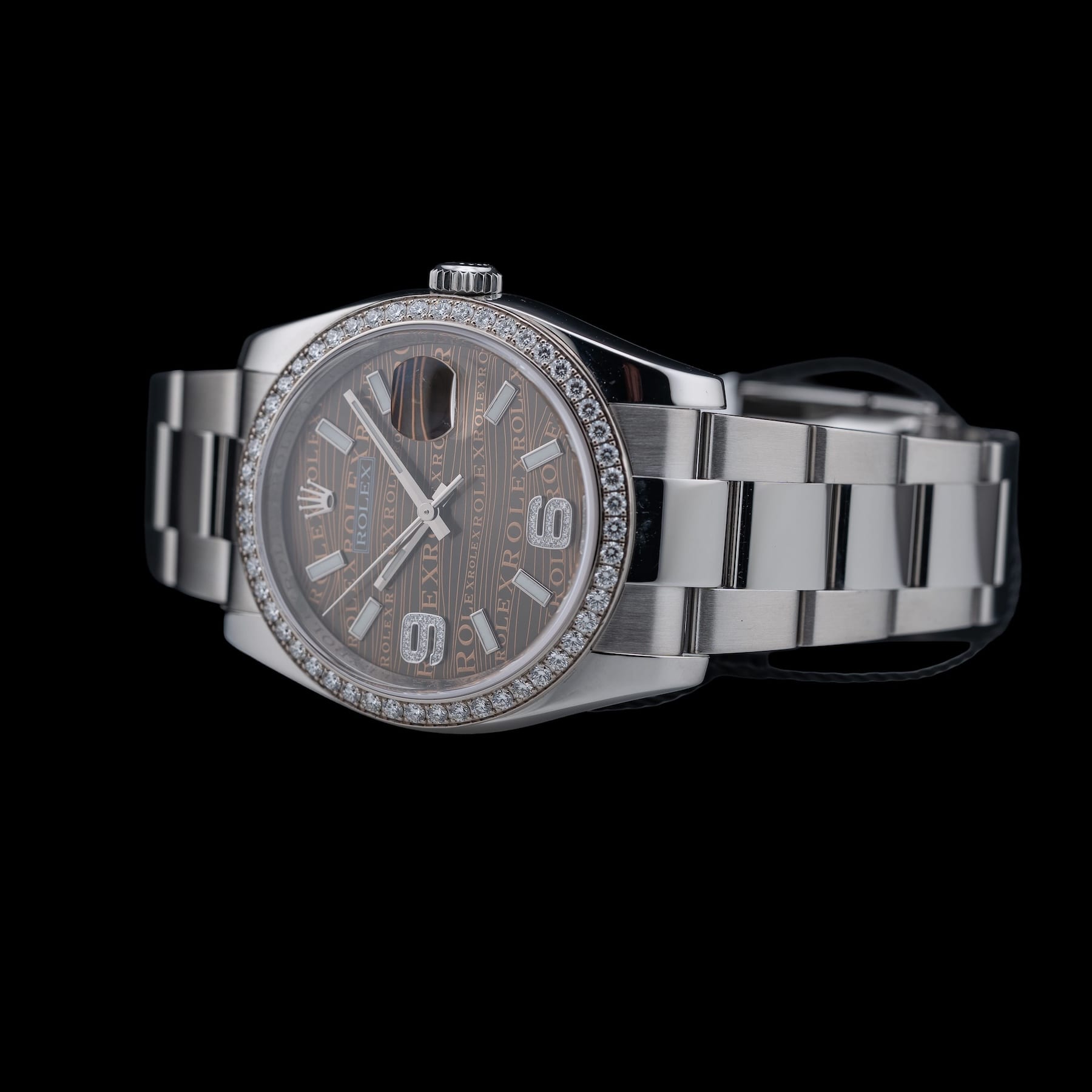 Rolex Datejust 36 Stainless Steel Diamond 116244