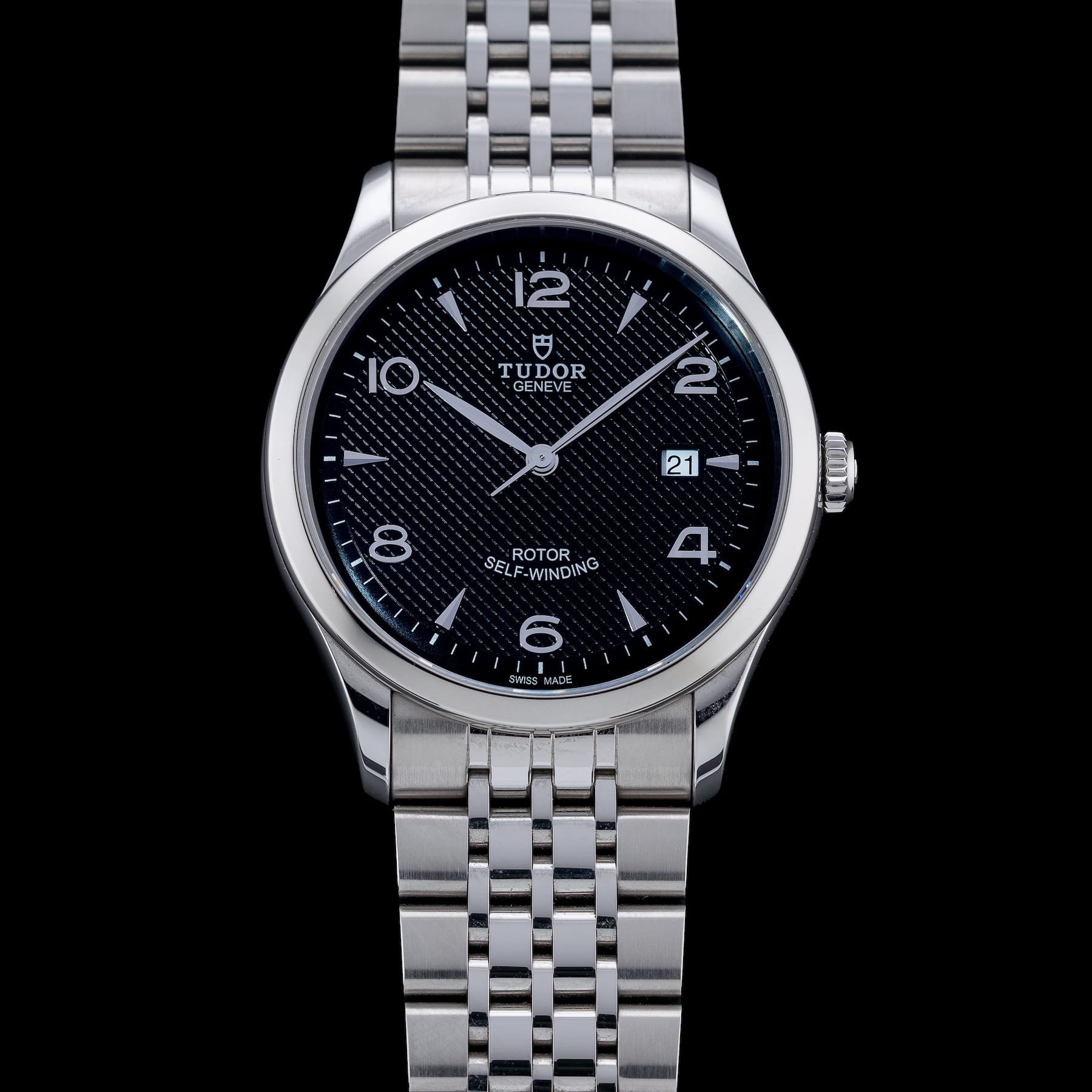 TUDOR 1926 Stainless Steel Black Dial 91650-0004