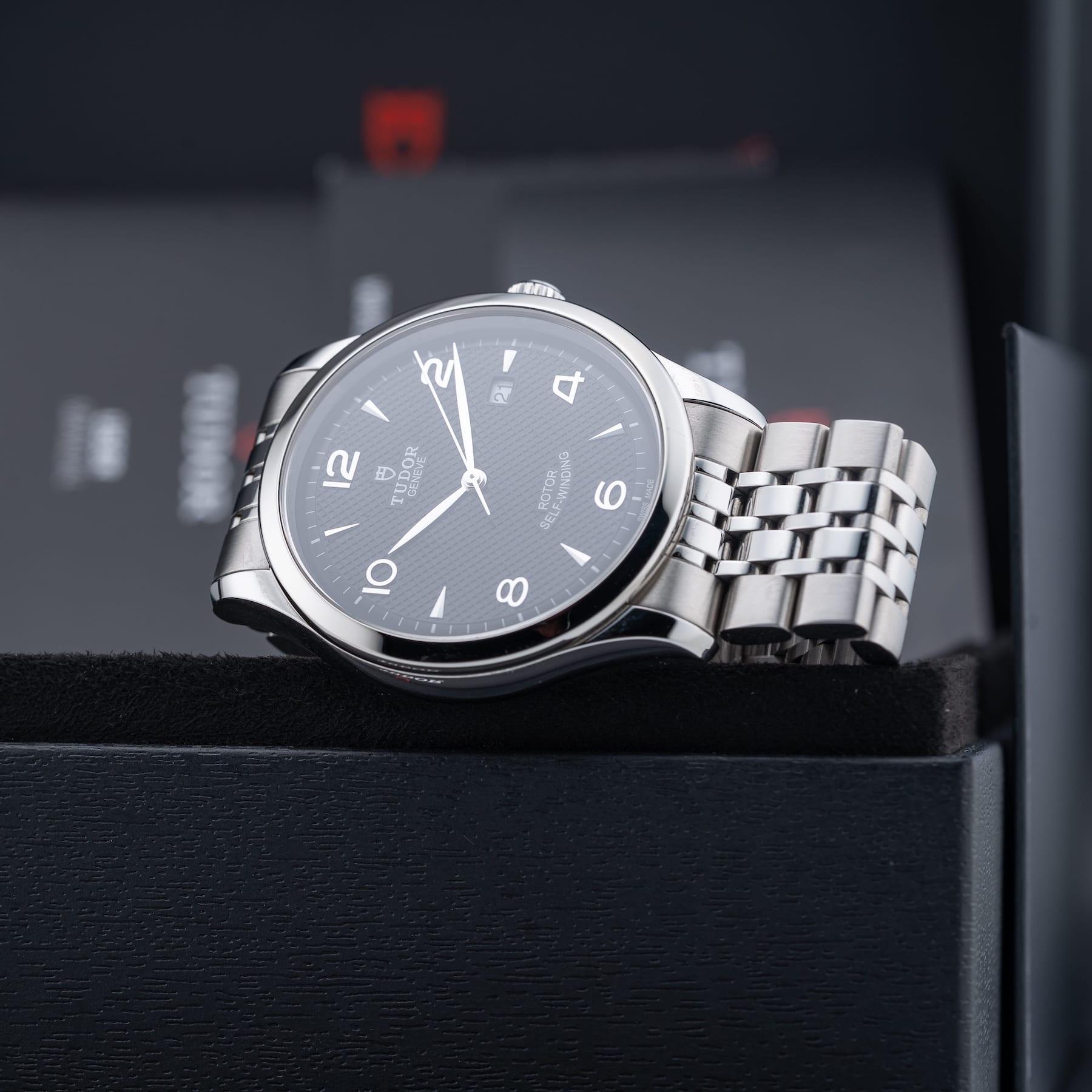 TUDOR 1926 Stainless Steel Black Dial 91650-0004