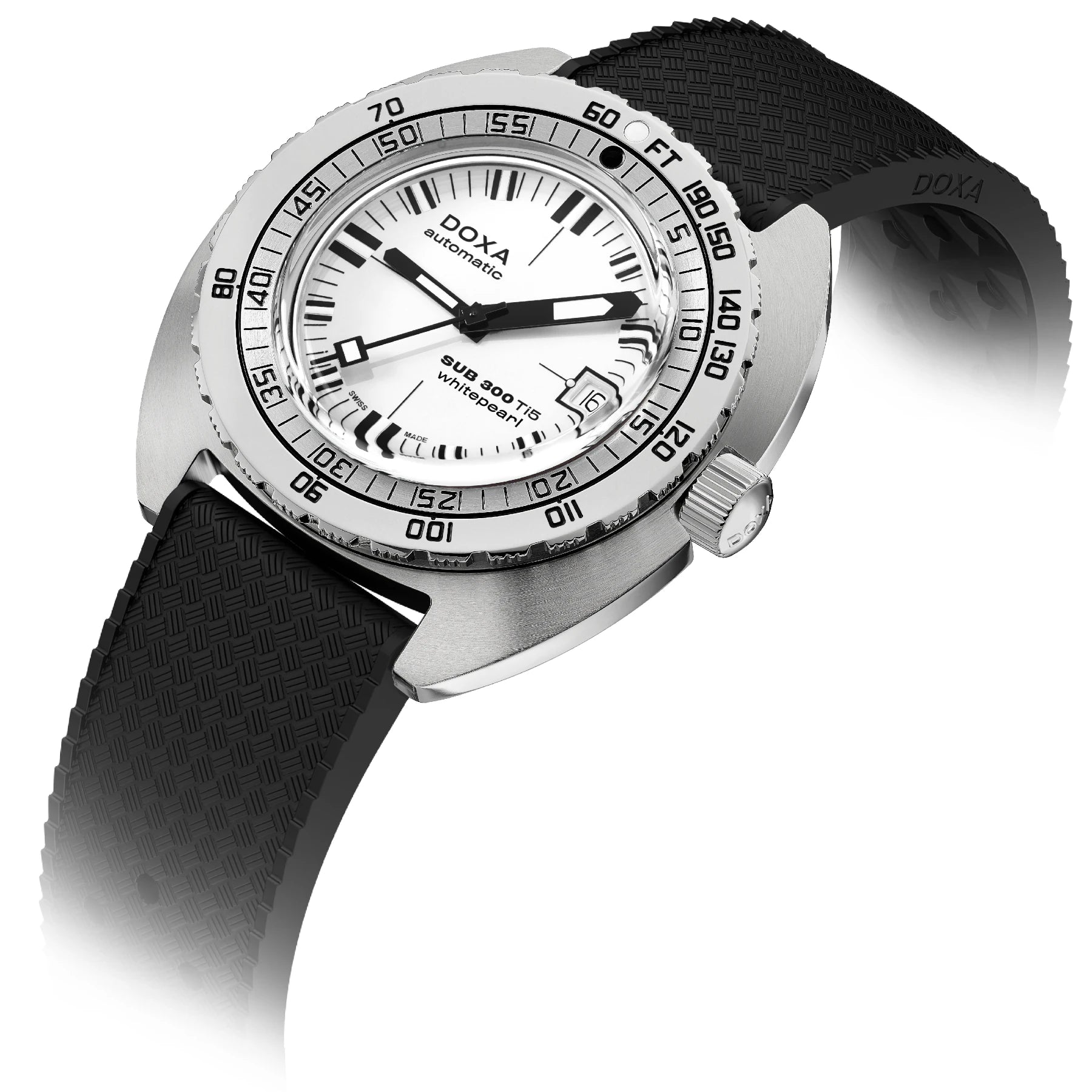 DOXA SUB 300 Ti5 WhitePearl 823.50.011.20