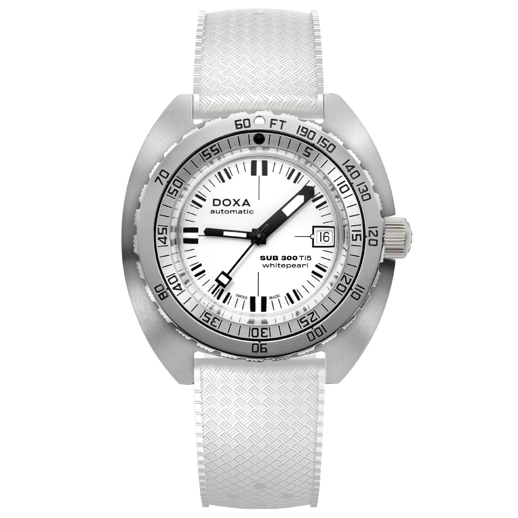 DOXA SUB 300 Ti5 WhitePearl 823.50.011.23