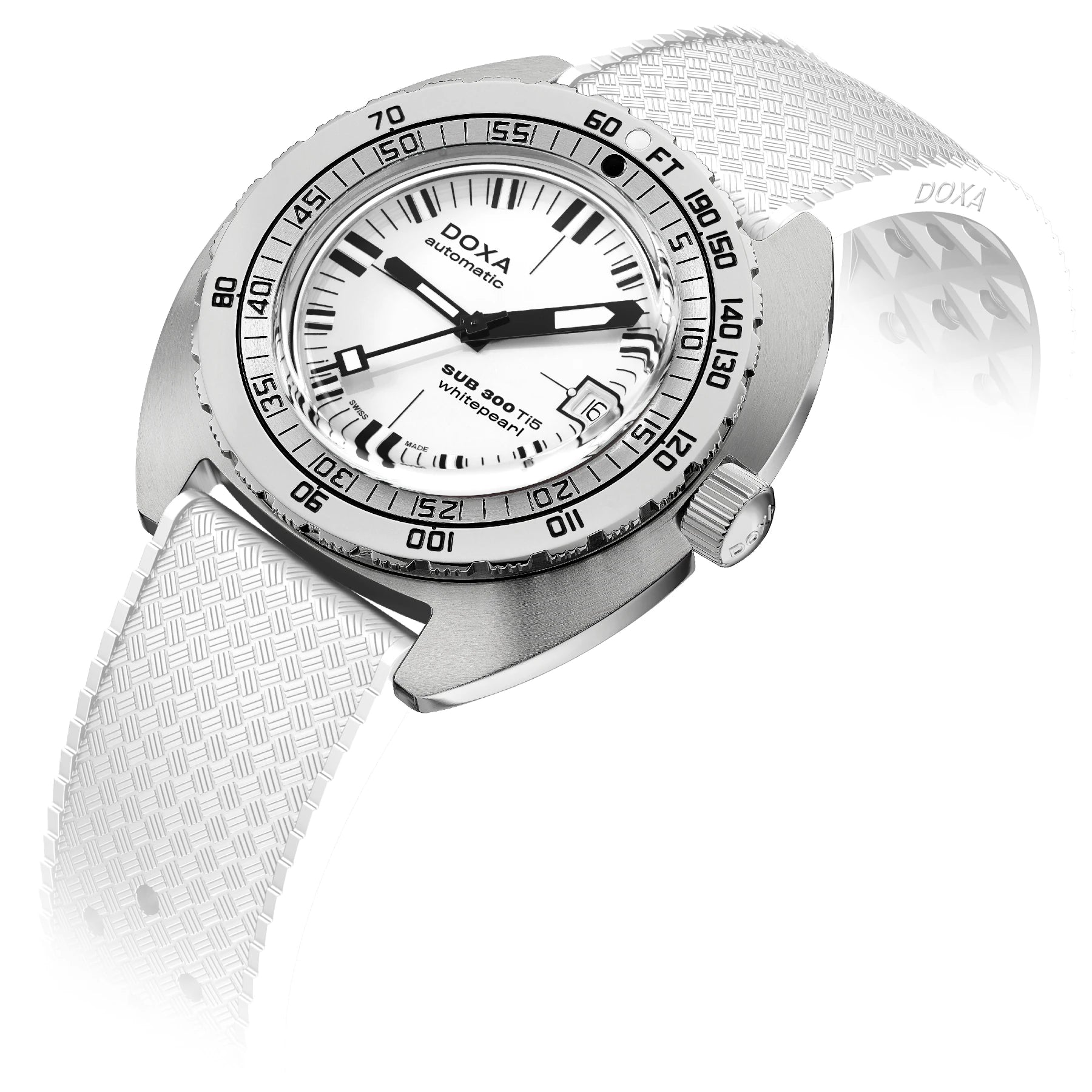 DOXA SUB 300 Ti5 WhitePearl 823.50.011.23
