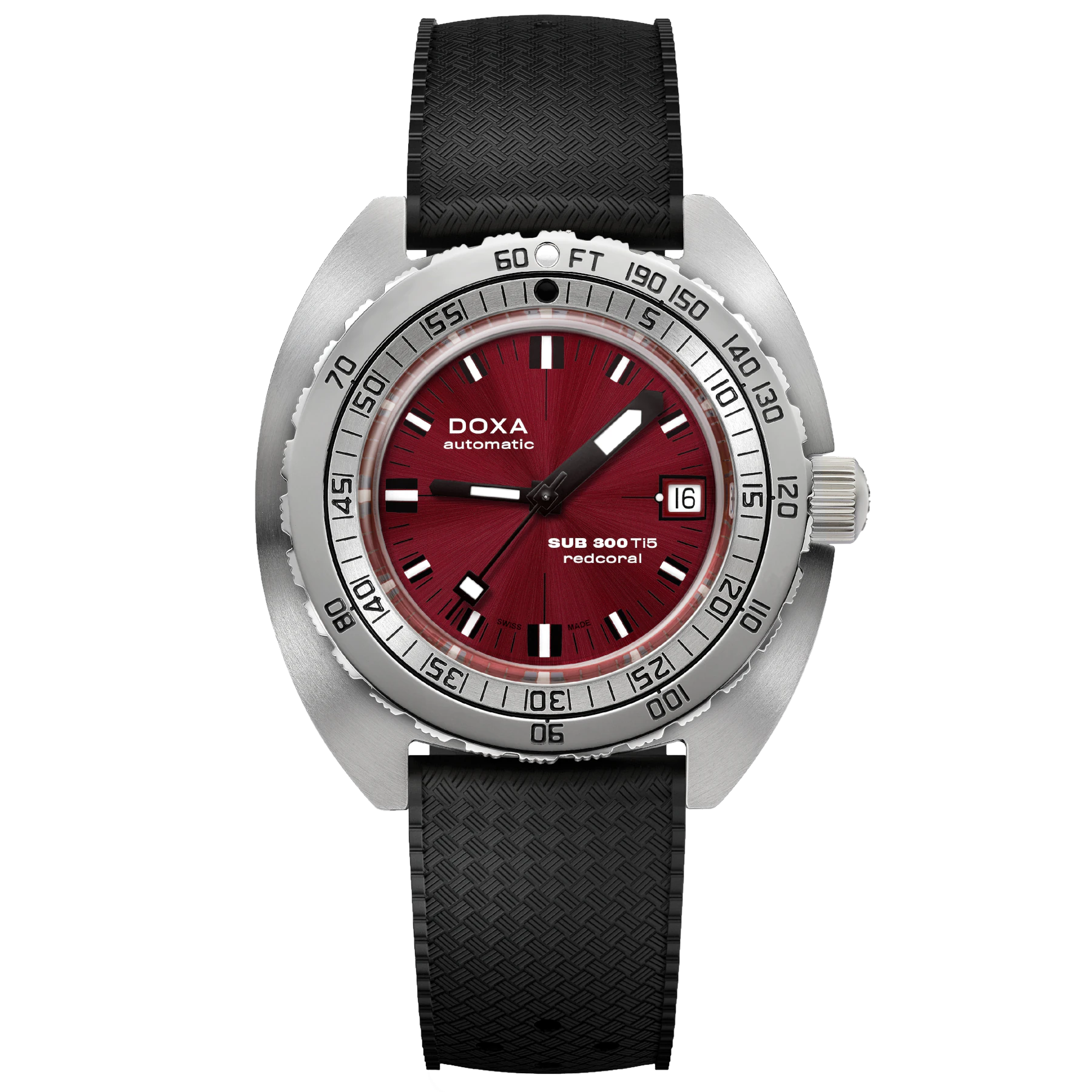 DOXA SUB 300 Ti5 Red Coral 823.50.161.20