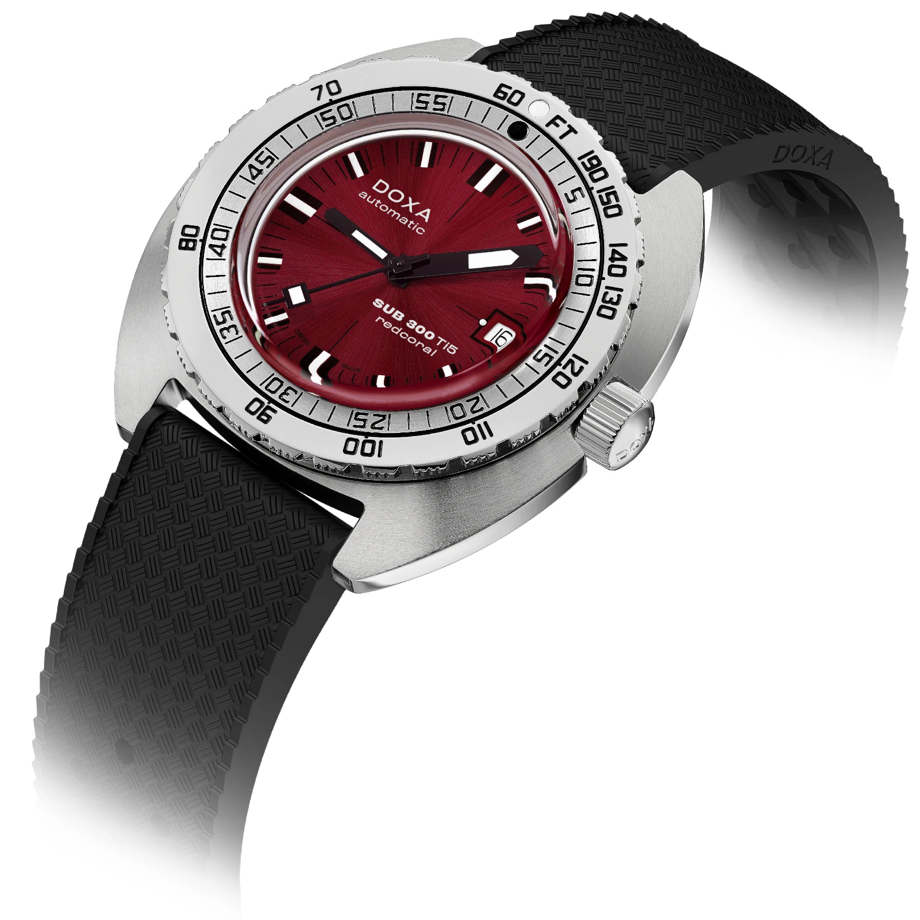 DOXA SUB 300 Ti5 Red Coral 823.50.161.20
