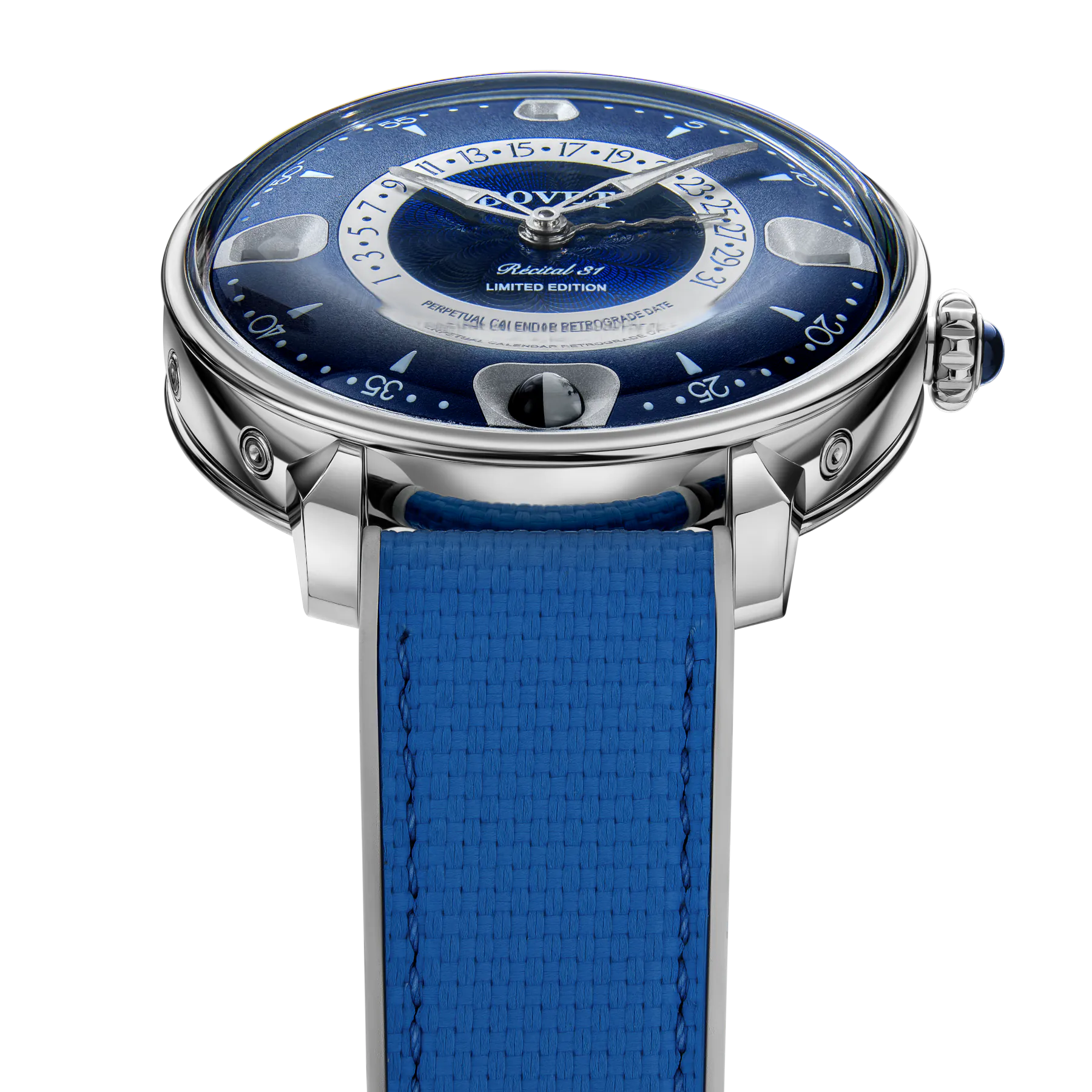 Bovet The Récital 31 Blue Dial Titanium