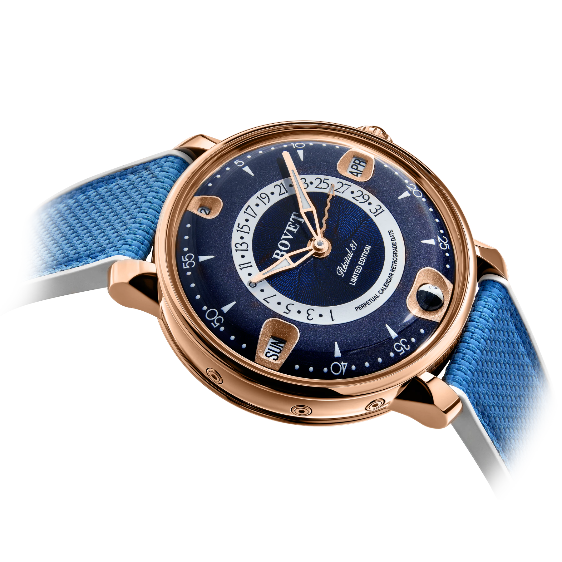 Bovet The Récital 31 Blue Dial Gold