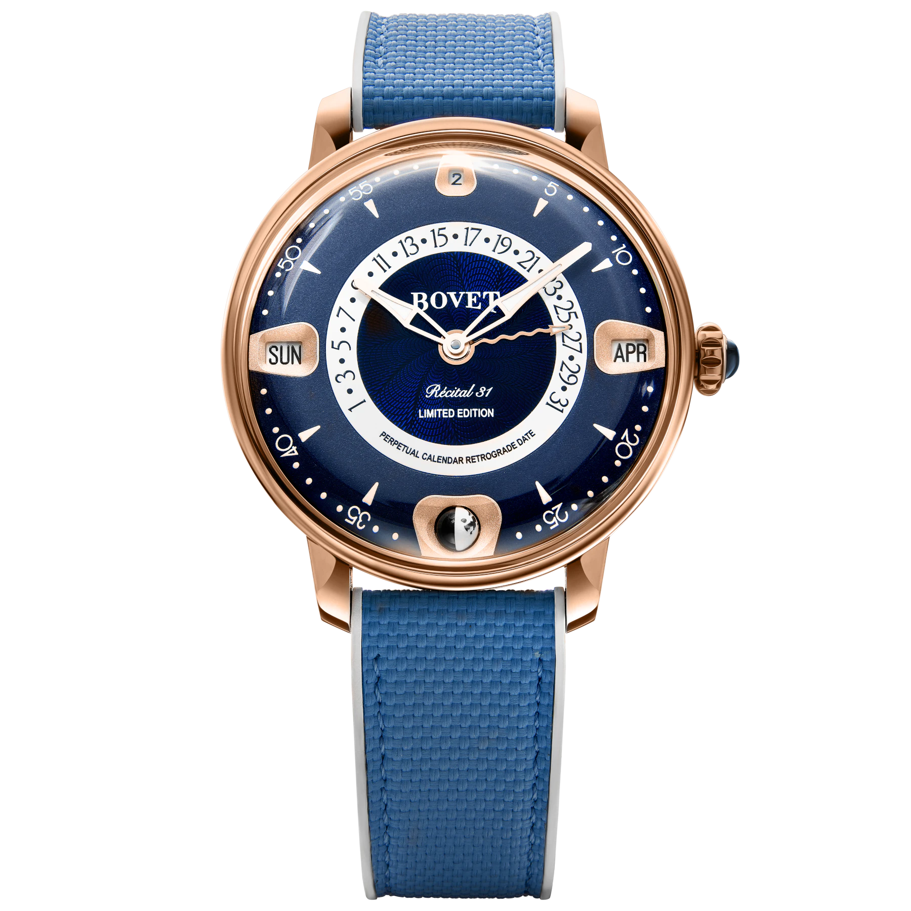 Bovet The Récital 31 Blue Dial Gold