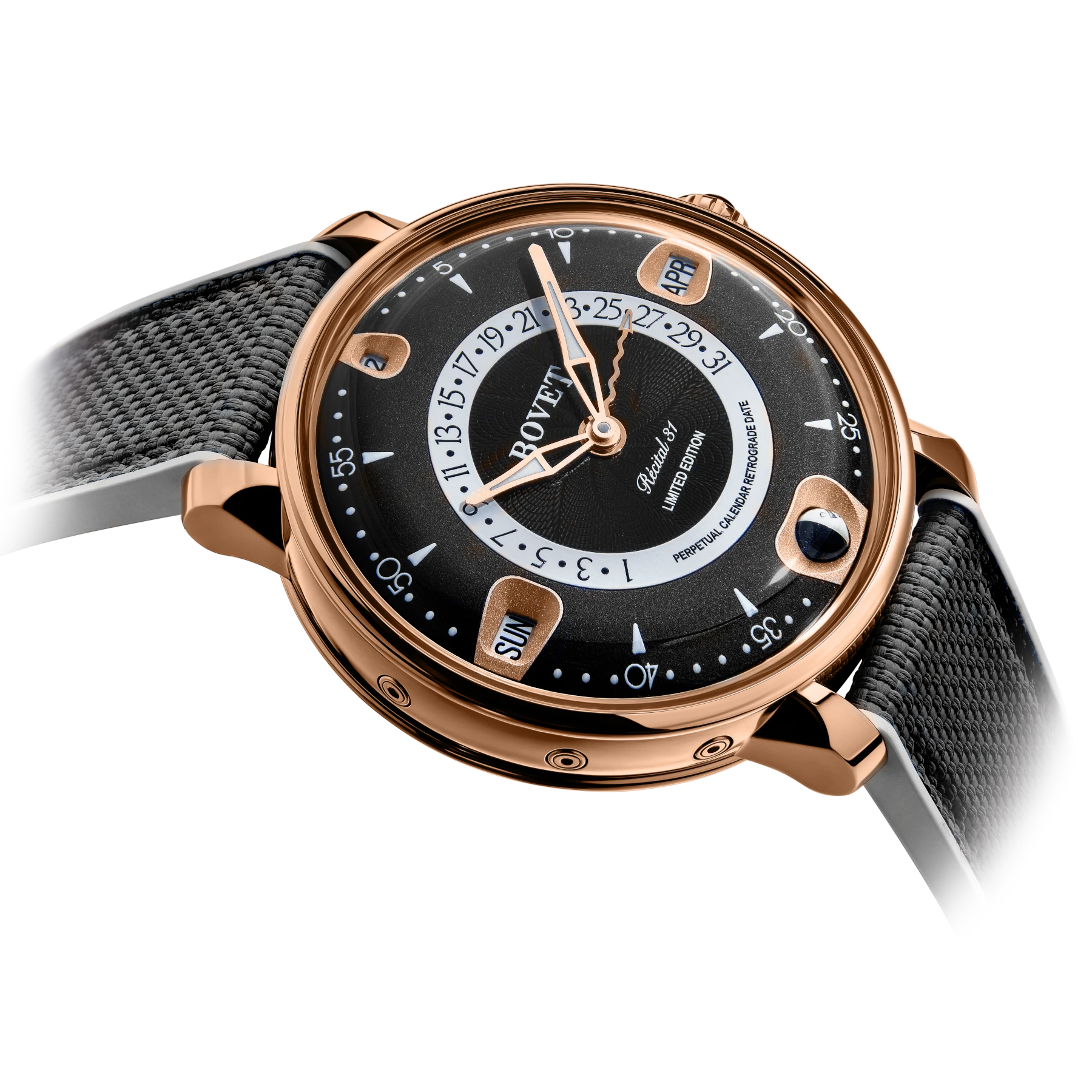 Bovet The Récital 31 Black Dial Gold