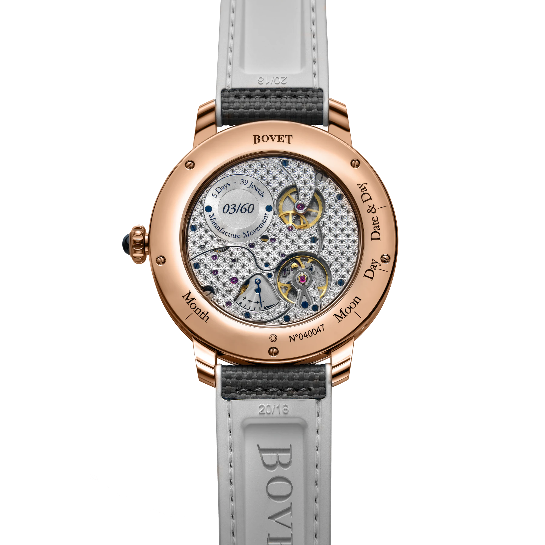 Bovet The Récital 31 Black Dial Gold
