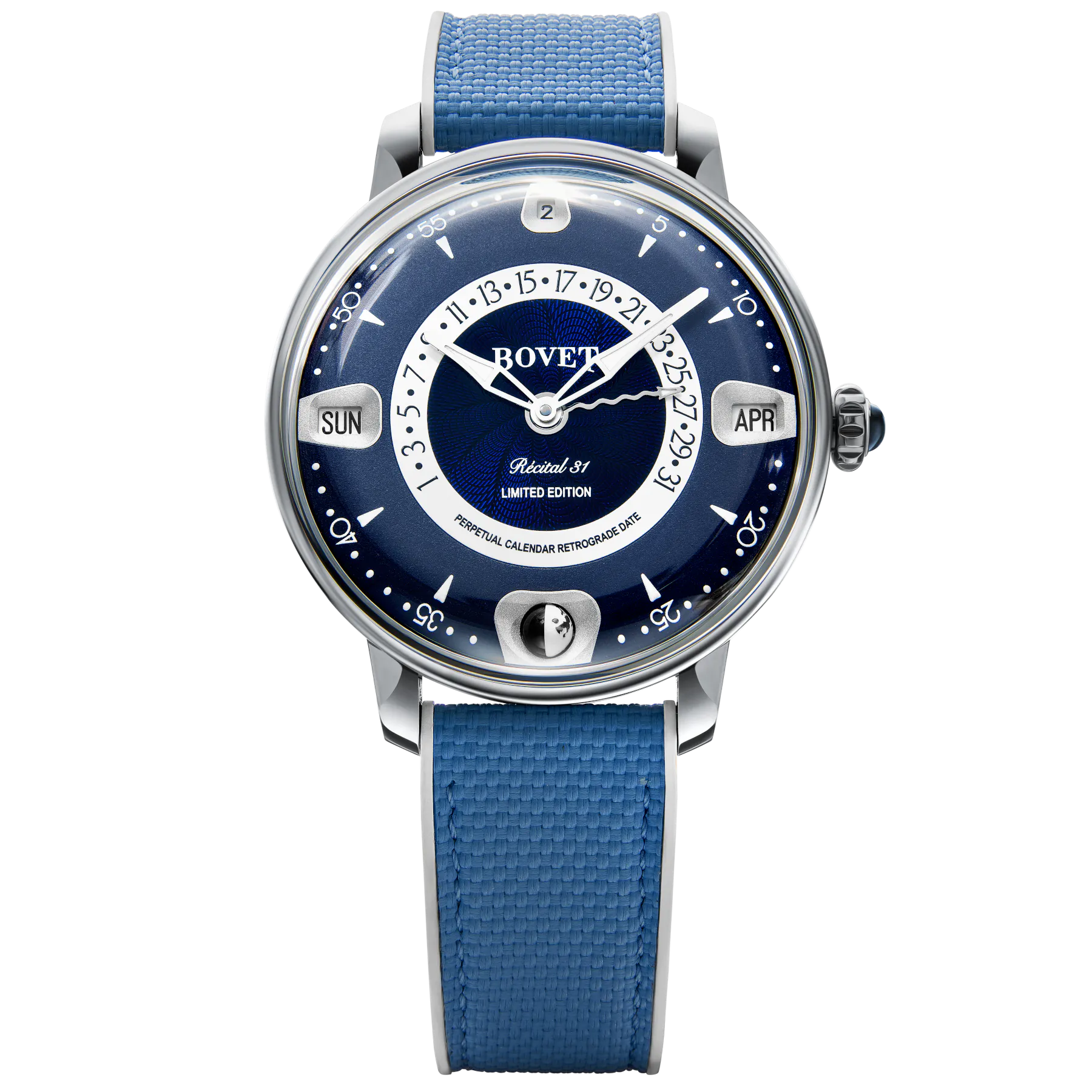 Bovet The Récital 31 Blue Dial Titanium