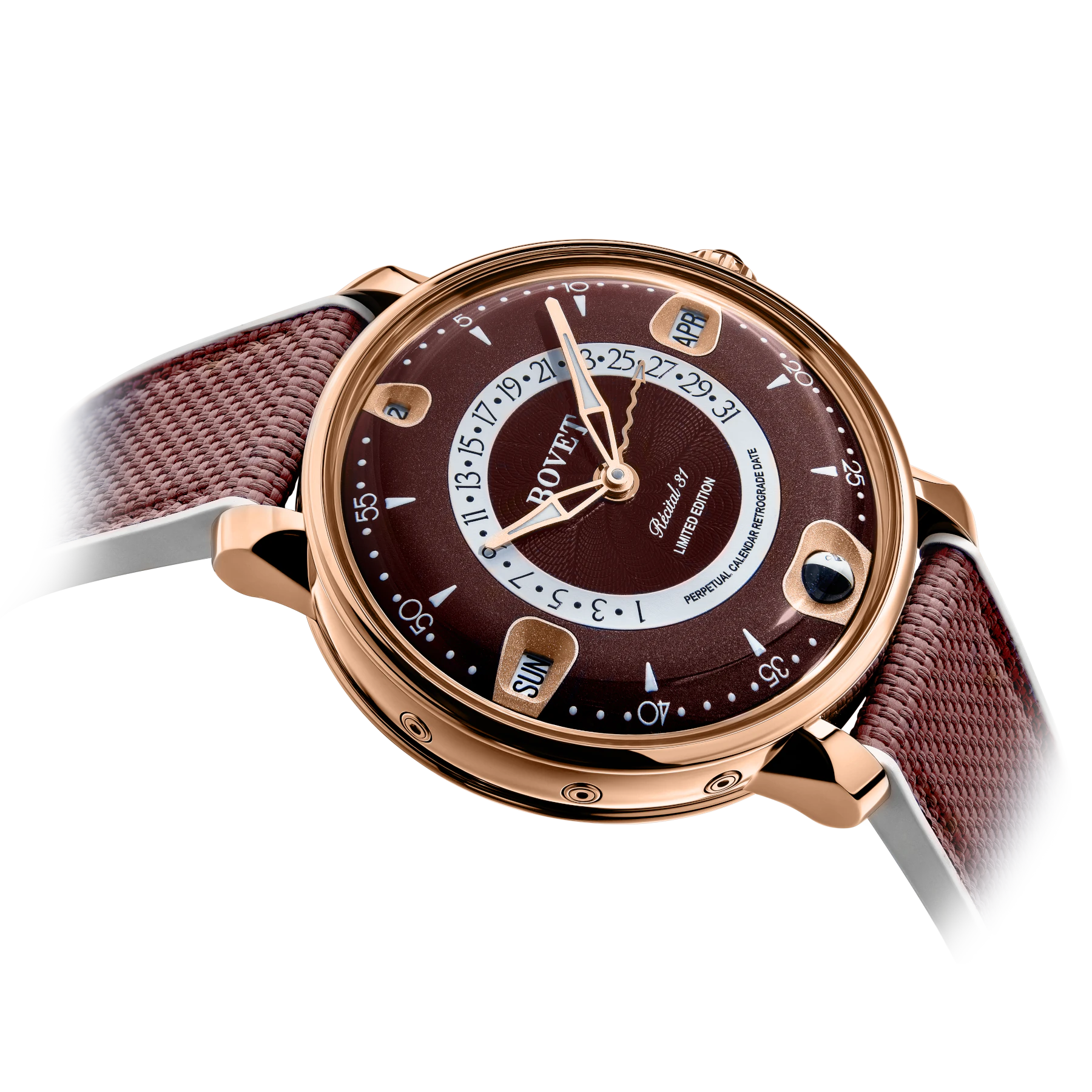 Bovet The Récital 31 Red Dial Gold