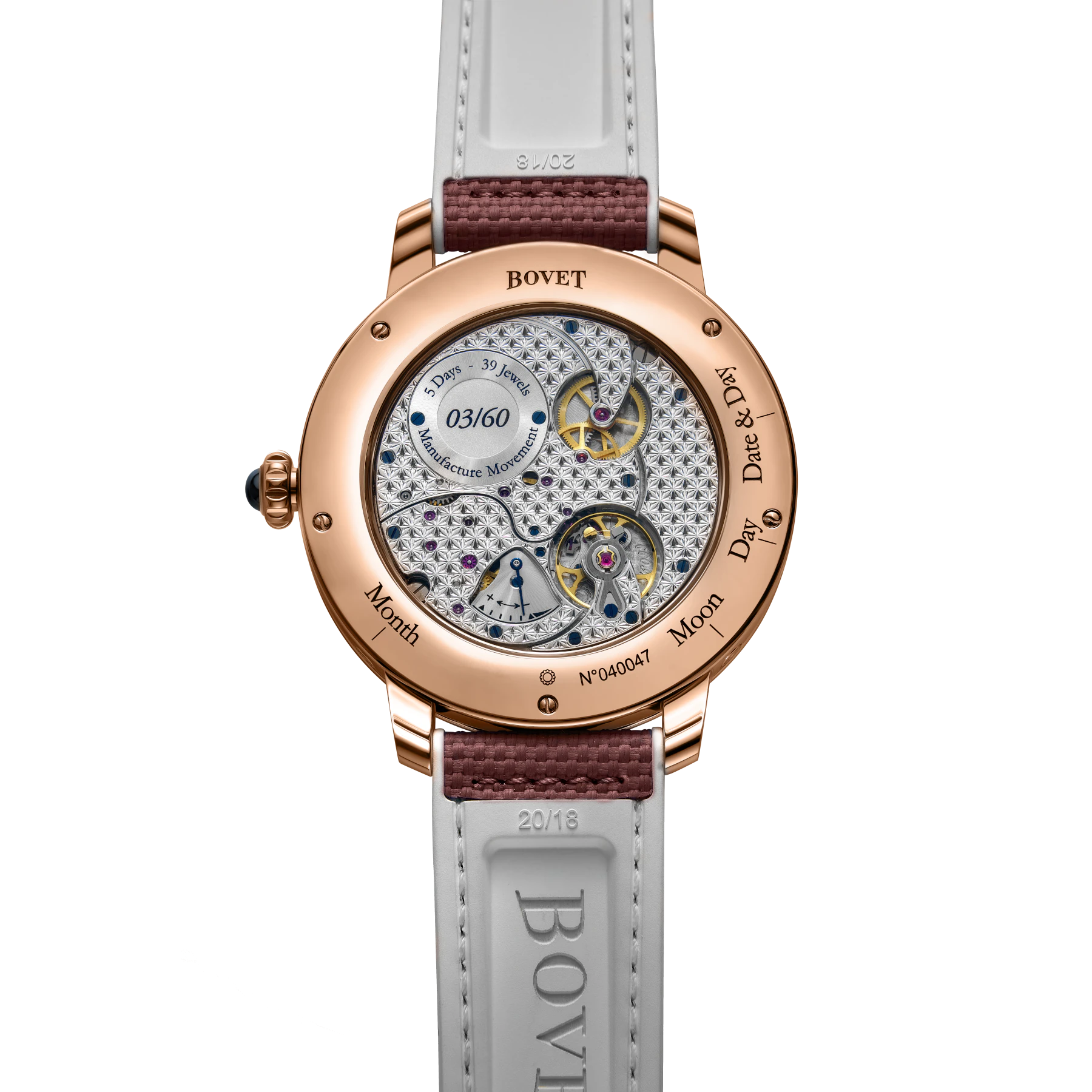 Bovet The Récital 31 Red Dial Gold
