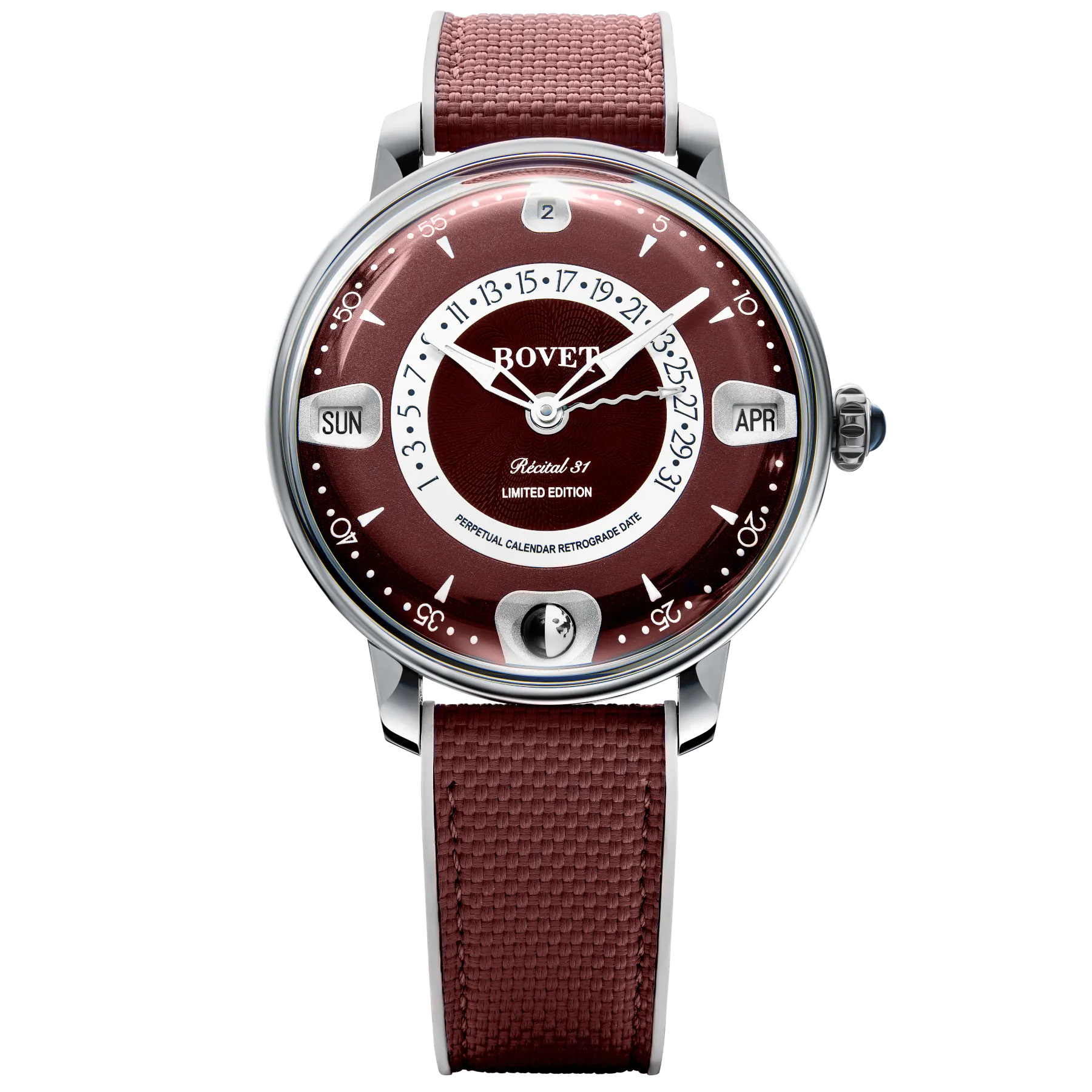 Bovet The Récital 31 Red Dial Titanium