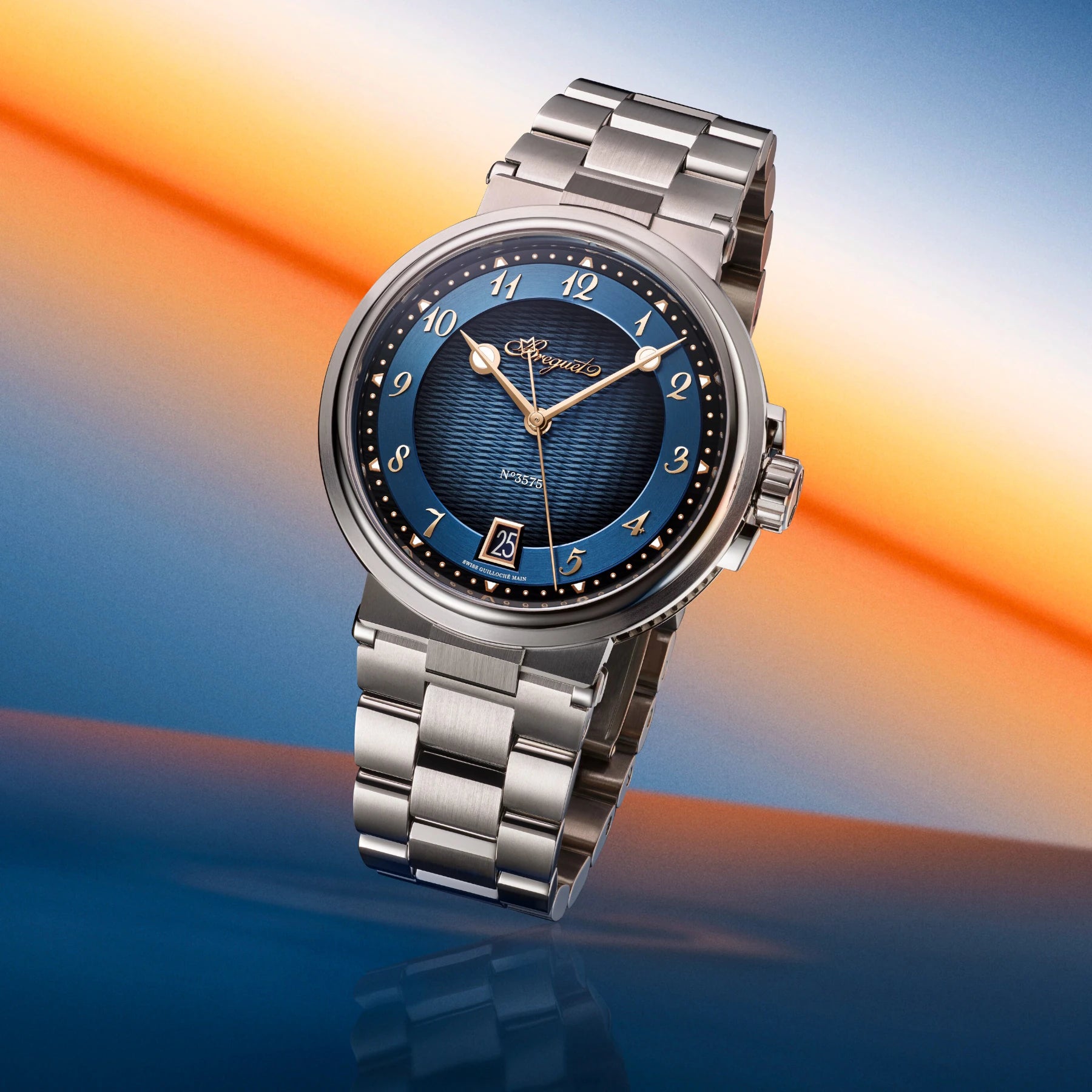 Breguet Marine 5517 Blue Dial Titanium 5517TI/Y9/TZ0