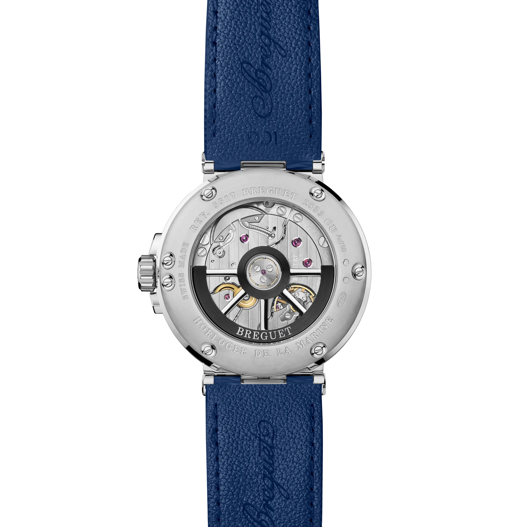 Breguet Marine 5517 White Gold Blue Dial 5517BB/YA/5ZU