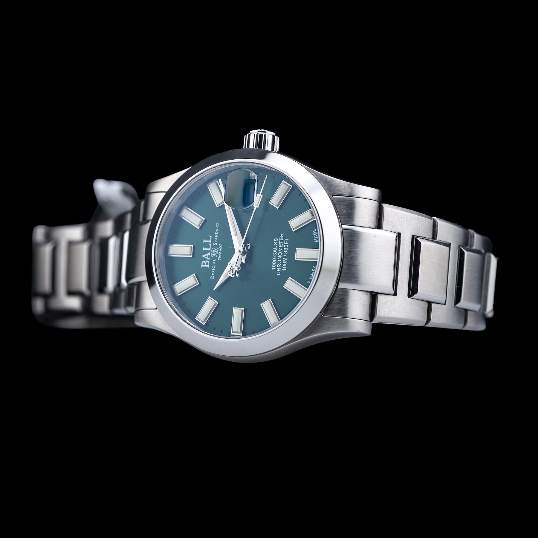 Ball NL9616C-S1C-GR Engineer III Marvelight Chronometer 36mm Green Dial