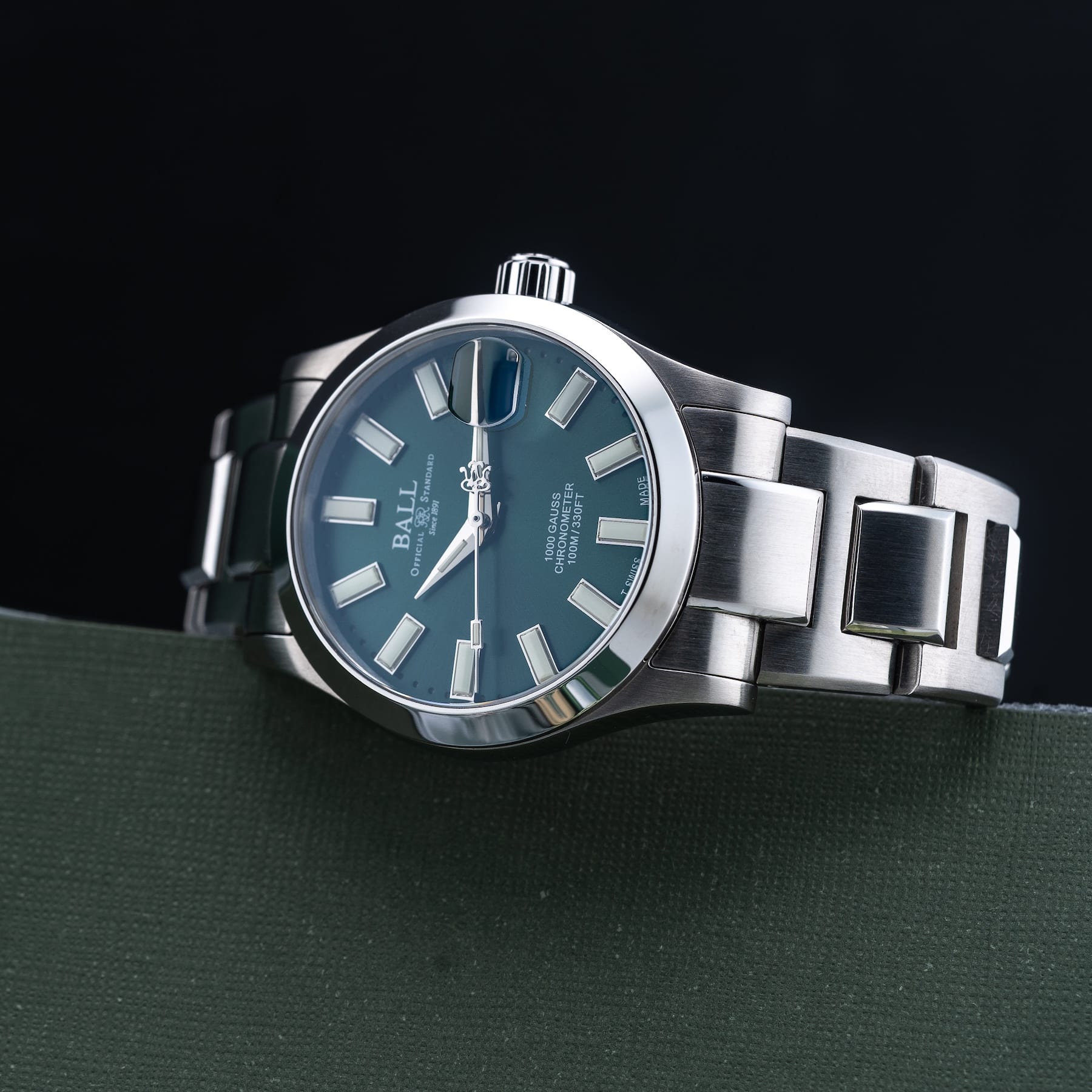Ball NL9616C-S1C-GR Engineer III Marvelight Chronometer 36mm Green Dial