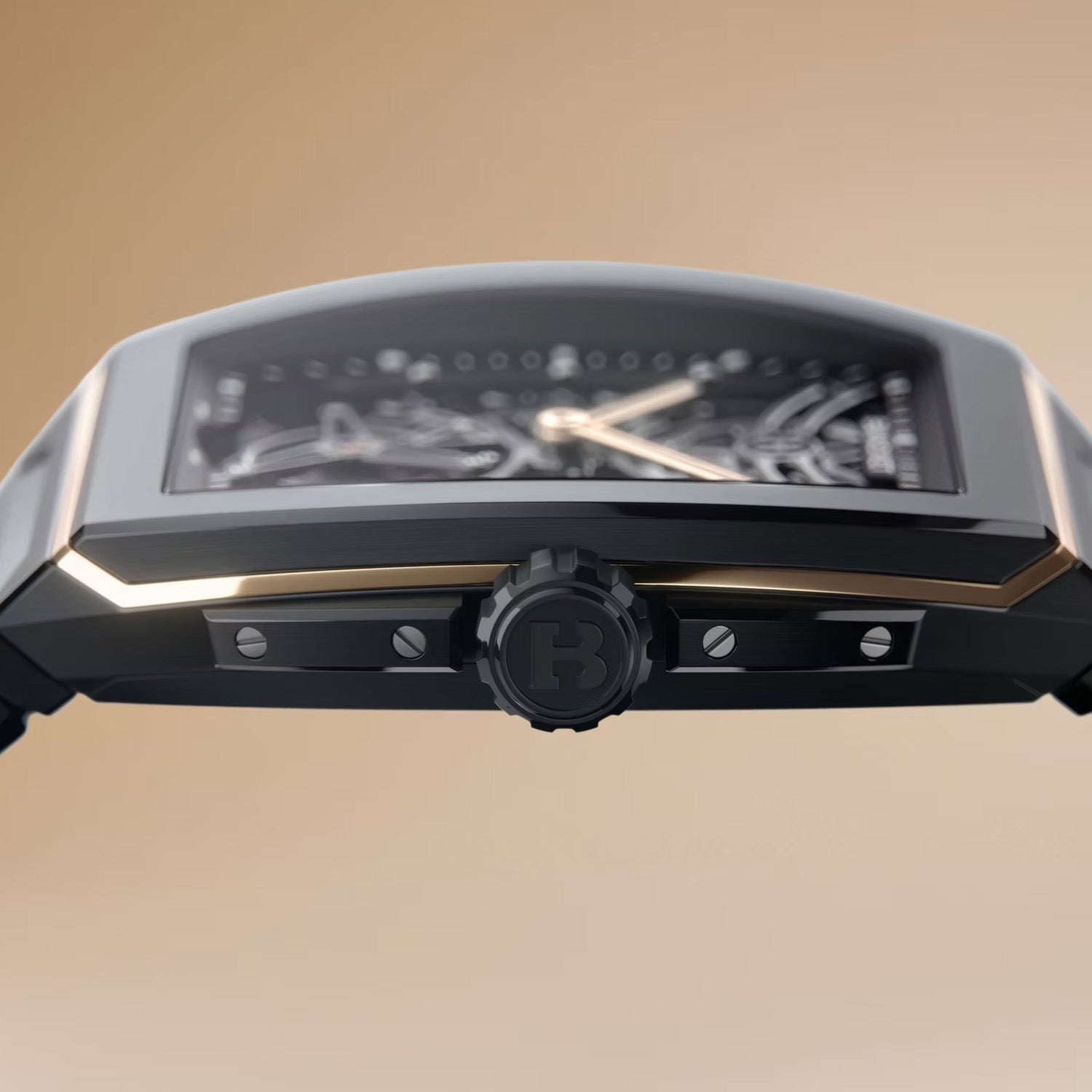 Bianchet Ultrafino Tonneau Black Ceramic TNUFFTSKCMBK