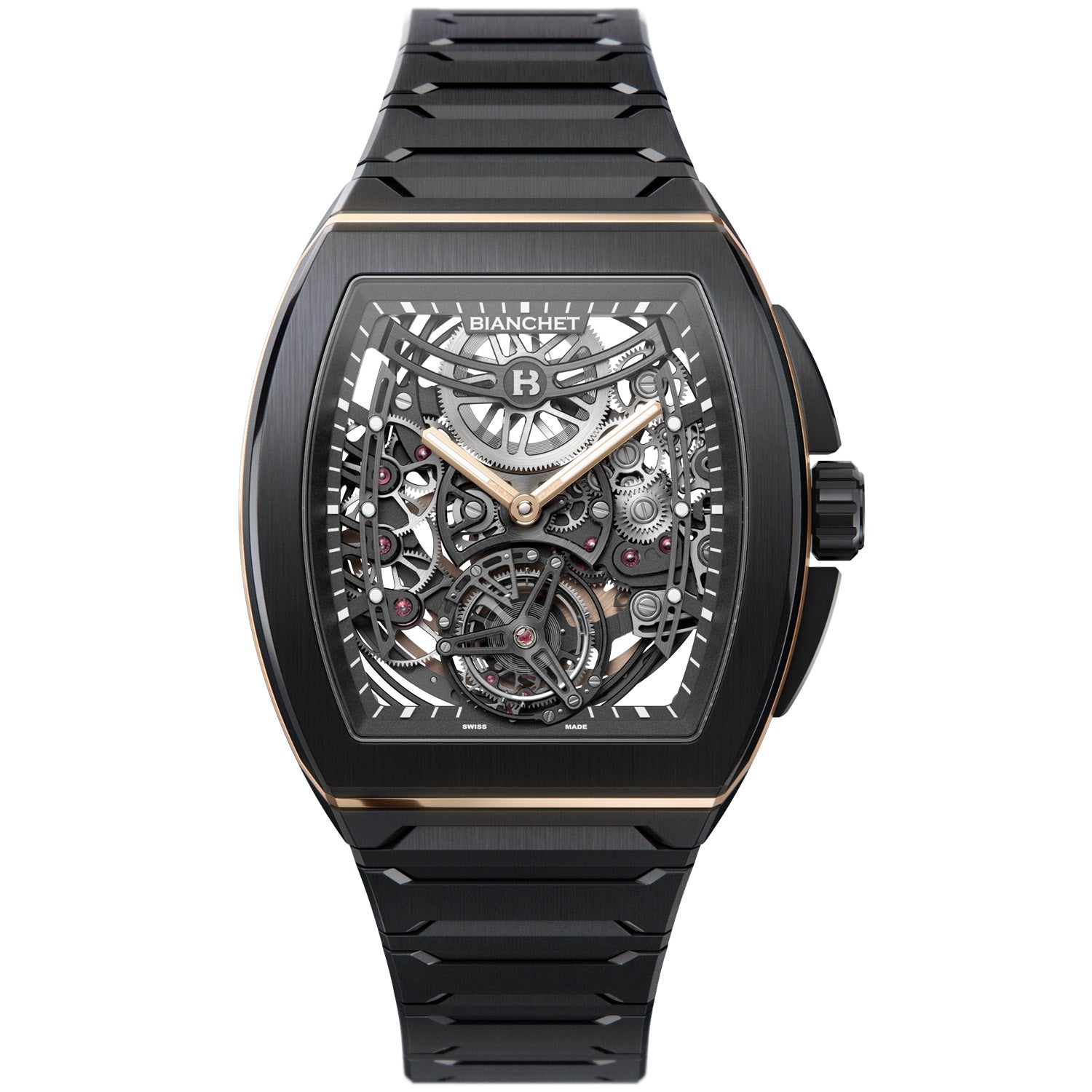 Bianchet Ultrafino Tonneau Black Ceramic TNUFFTSKCMBK
