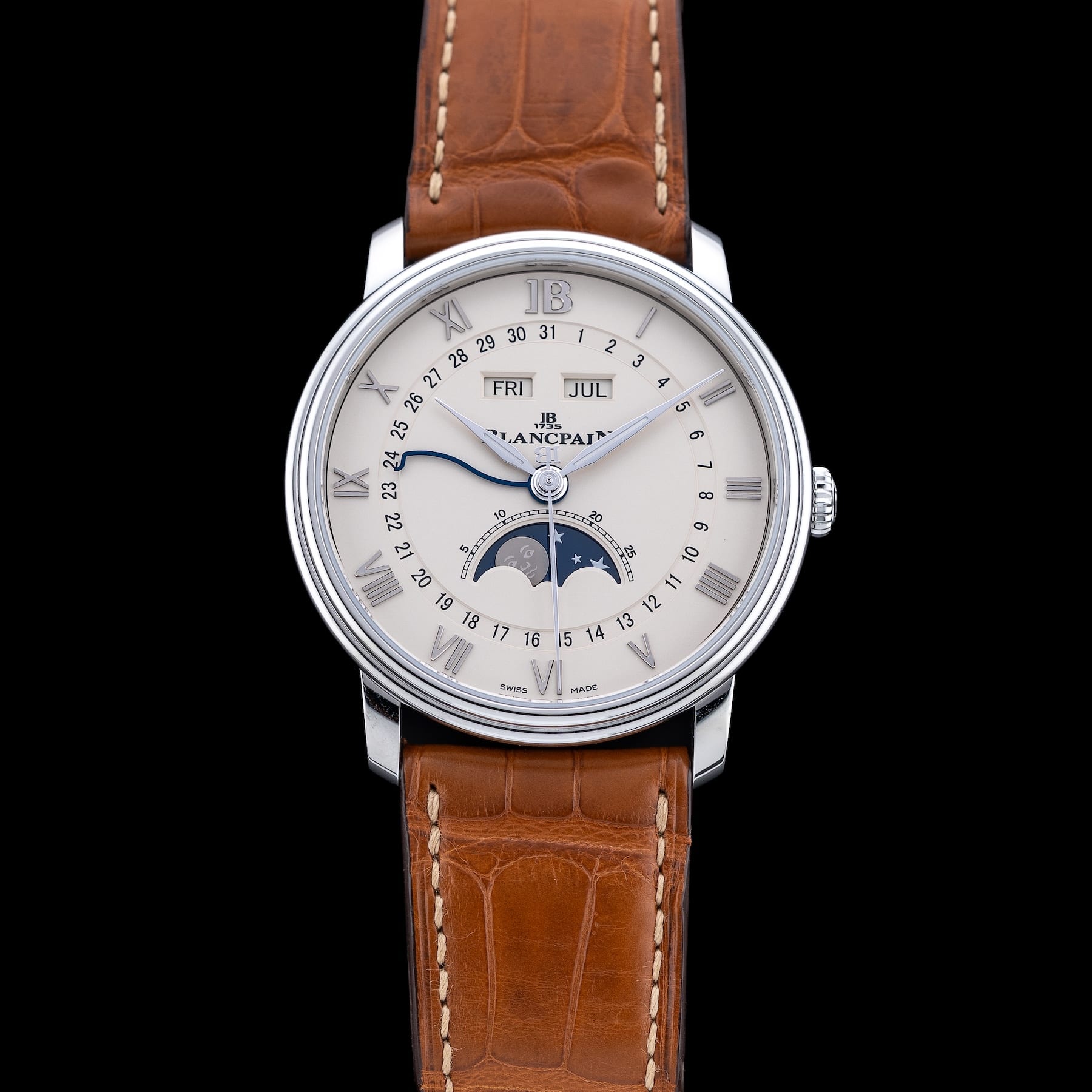 Blancpain 6654N 1142 55B Villeret Quantième Complet