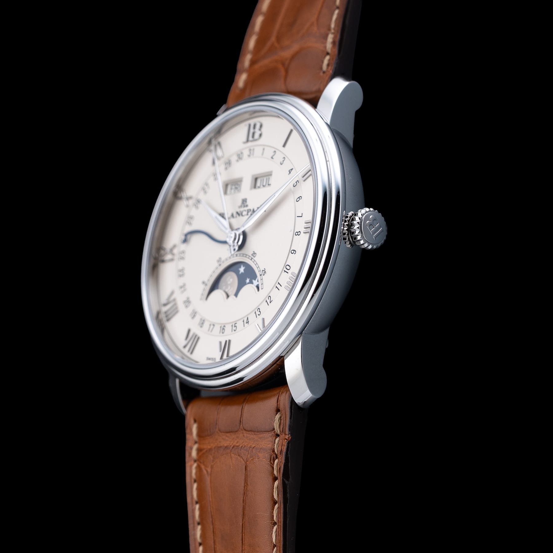 Blancpain 6654N 1142 55B Villeret Quantième Complet