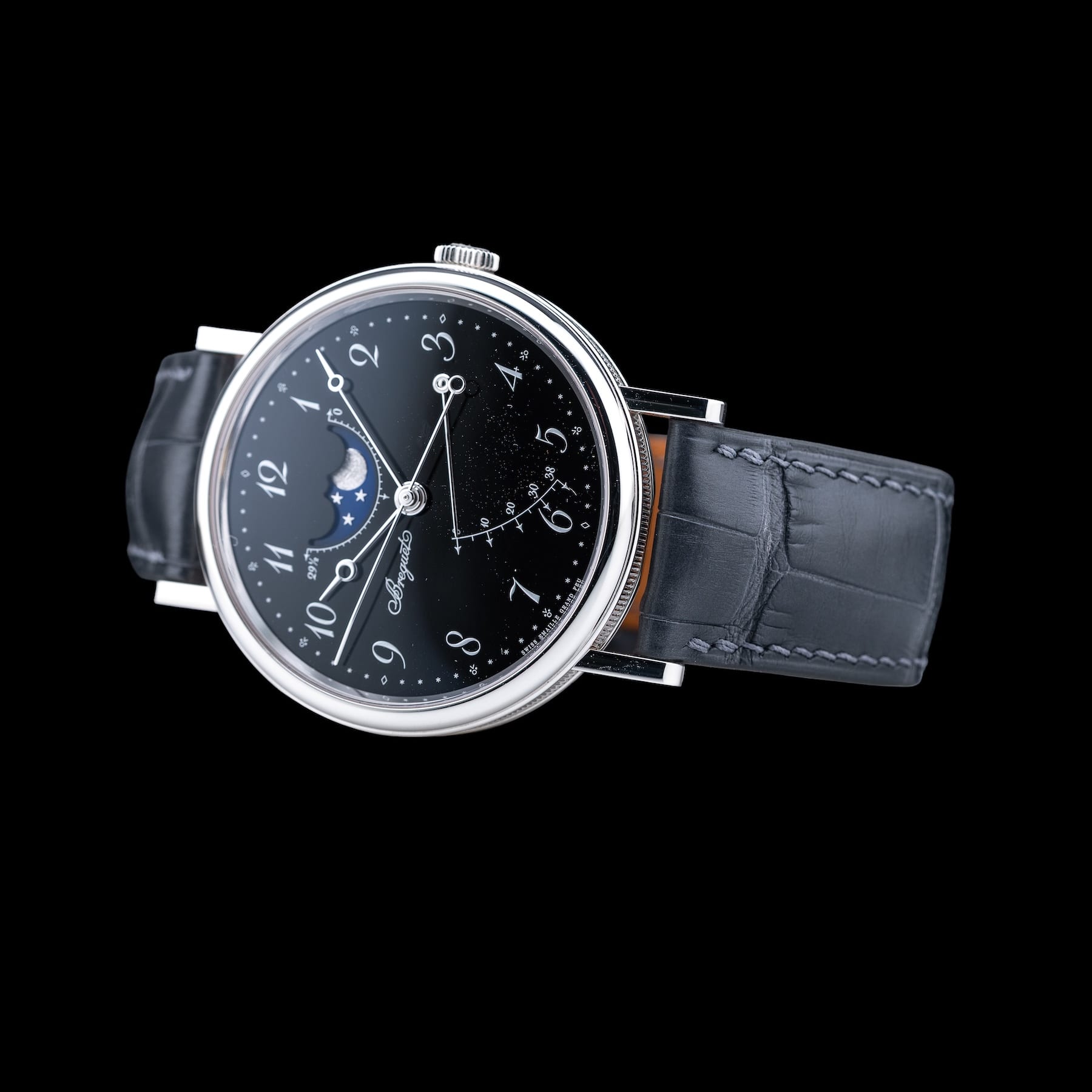 Breguet Classique Phase de Lune 7787PT/2N/9VU