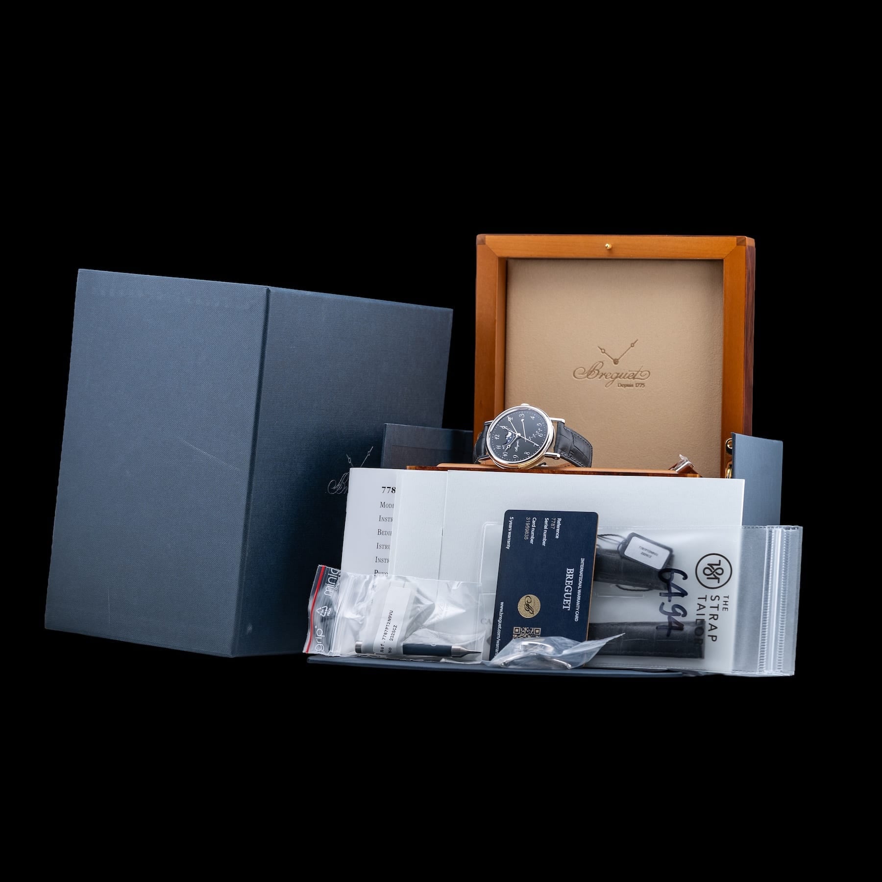 Breguet Classique Phase de Lune 7787PT/2N/9VU