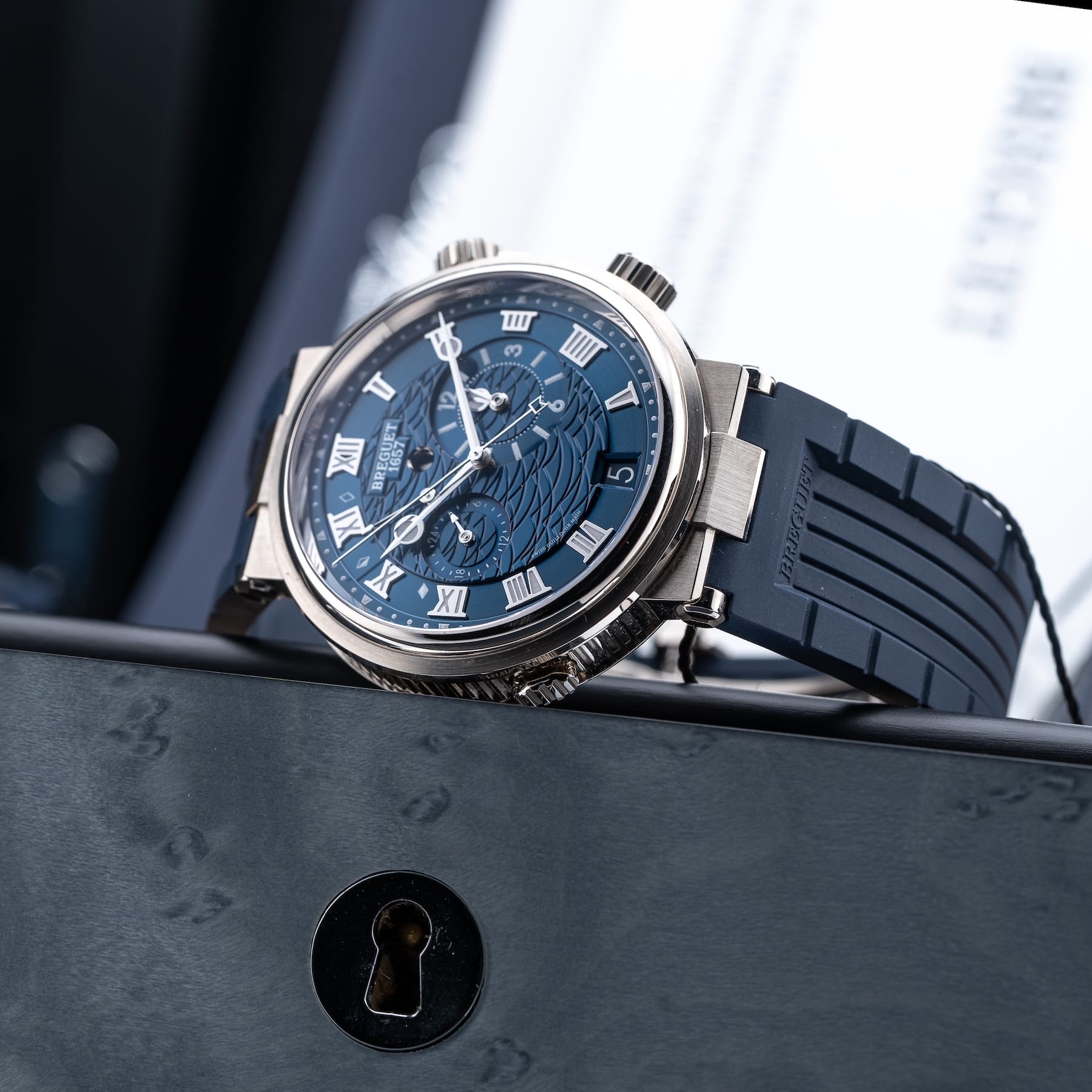 Breguet 5547BB/Y2/5ZU Marine Alarme Musicale 5547