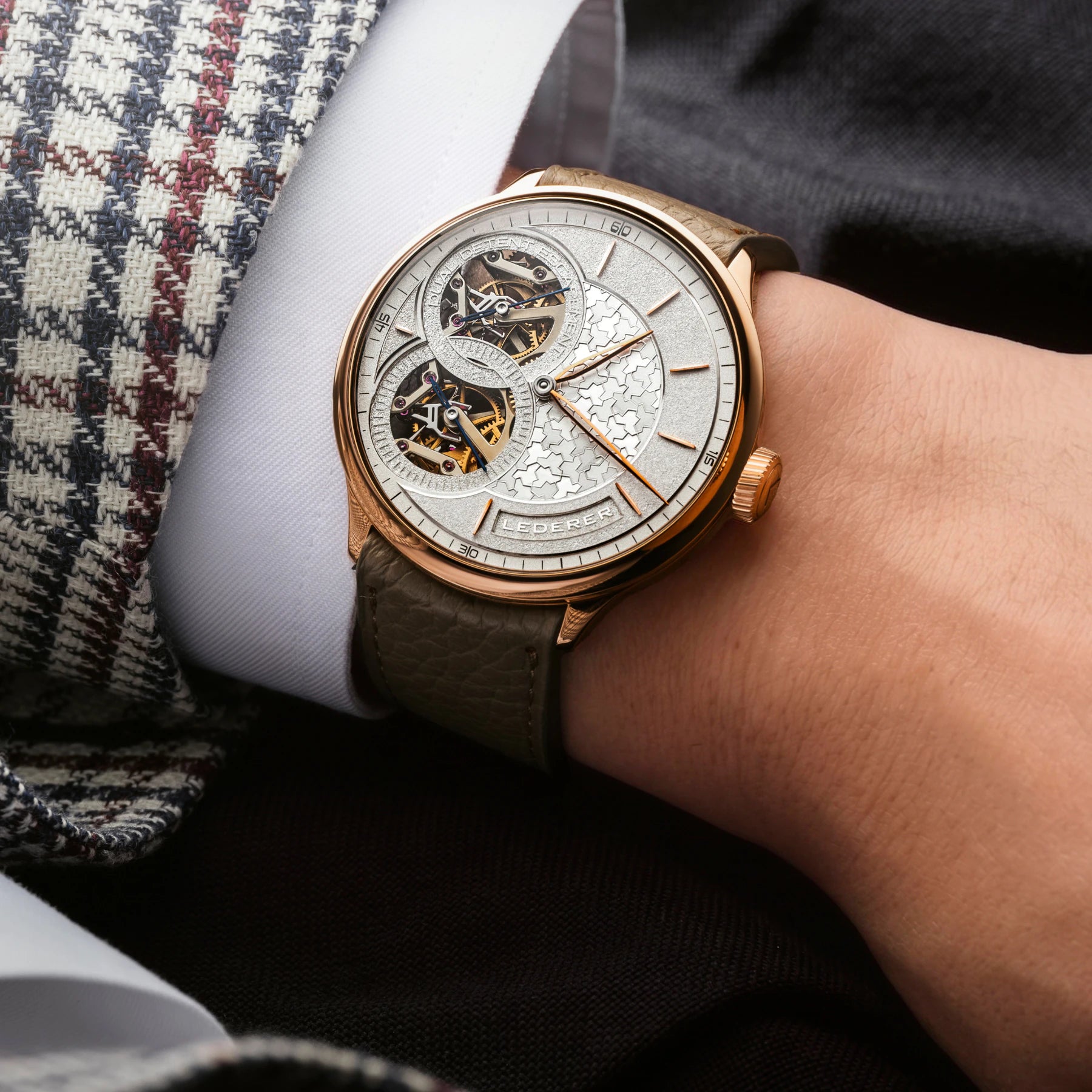 Lederer CIC Einstein 18k Rose Gold Rhodium CIC.9012.50.806