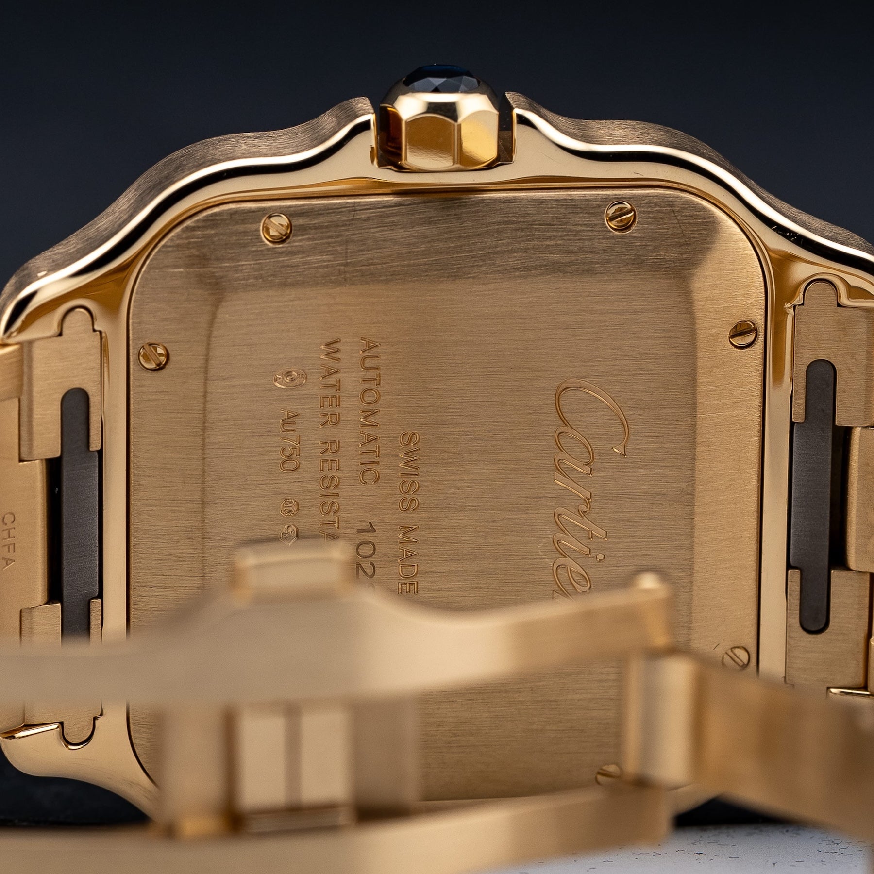 Cartier Santos Yellow Gold WGSA0029