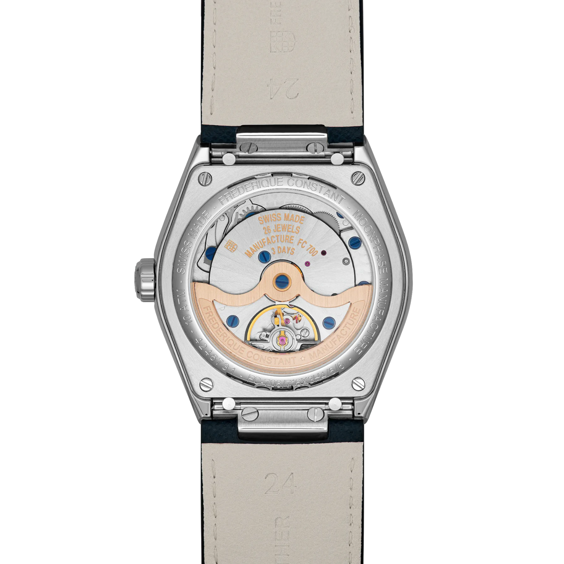 Frederique Constant Manufacture Highlife Moonphase Date FC-716BL3NH6