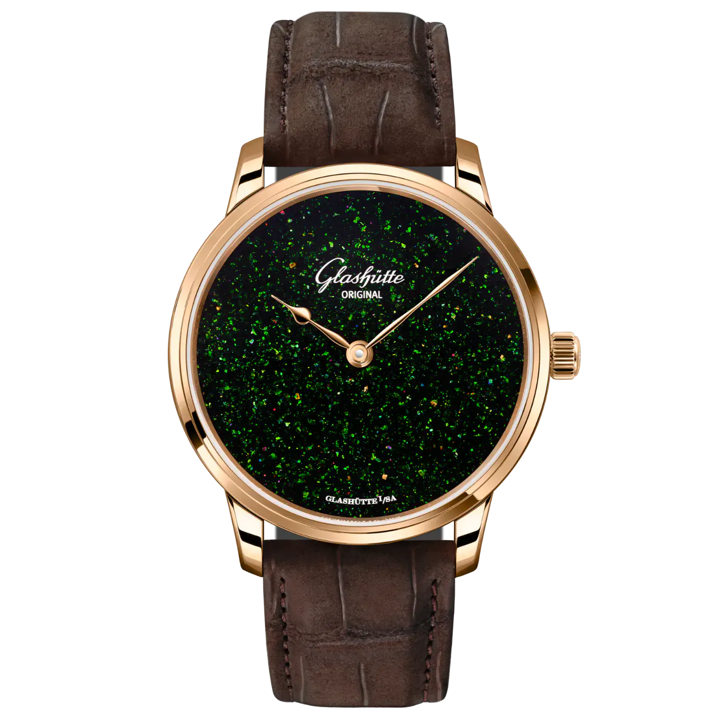 Glashütte Original Senator Green Aventurine 1-36-16-41-05-01