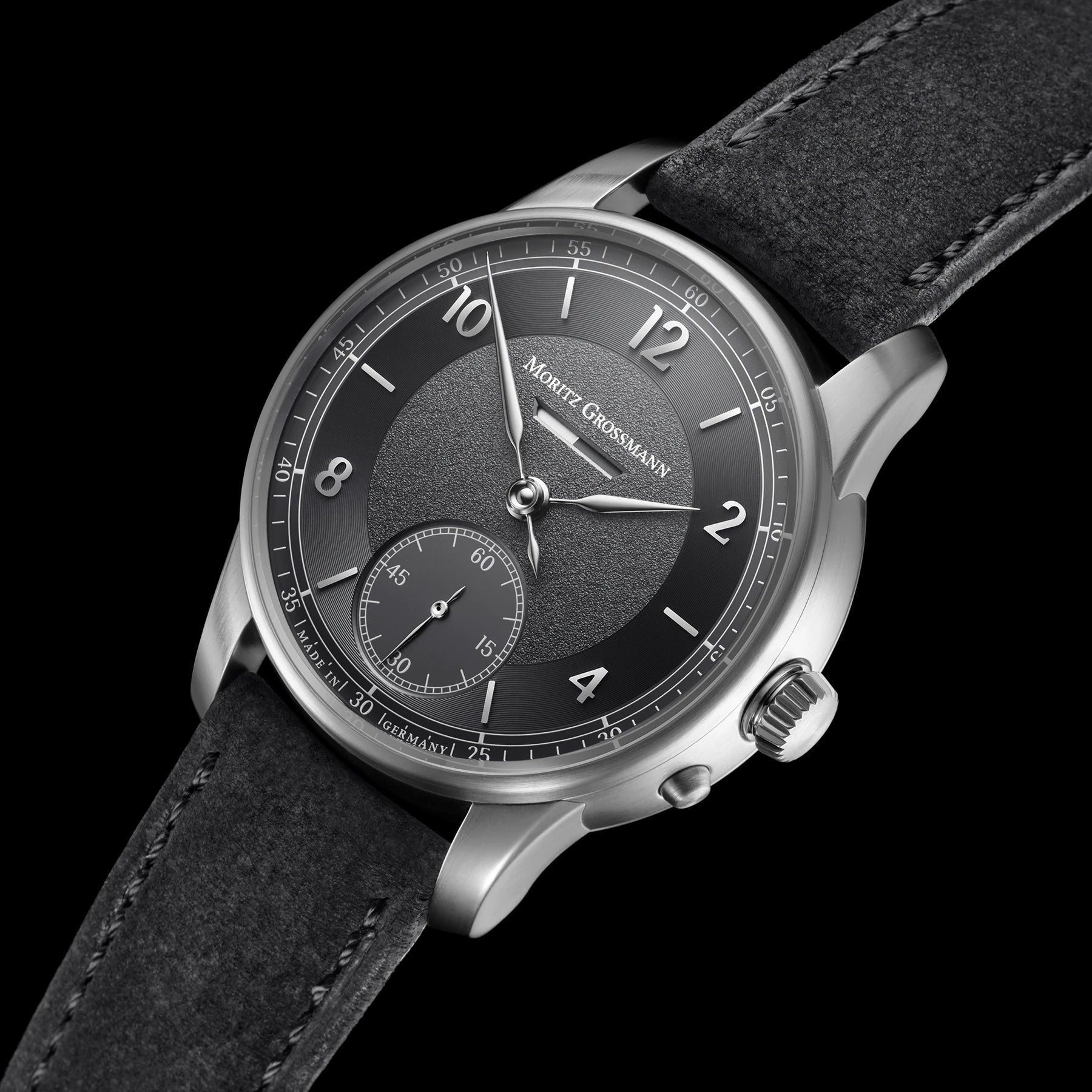 Moritz Grossmann Benu POWER RESERVE Stainless Steel Brushed