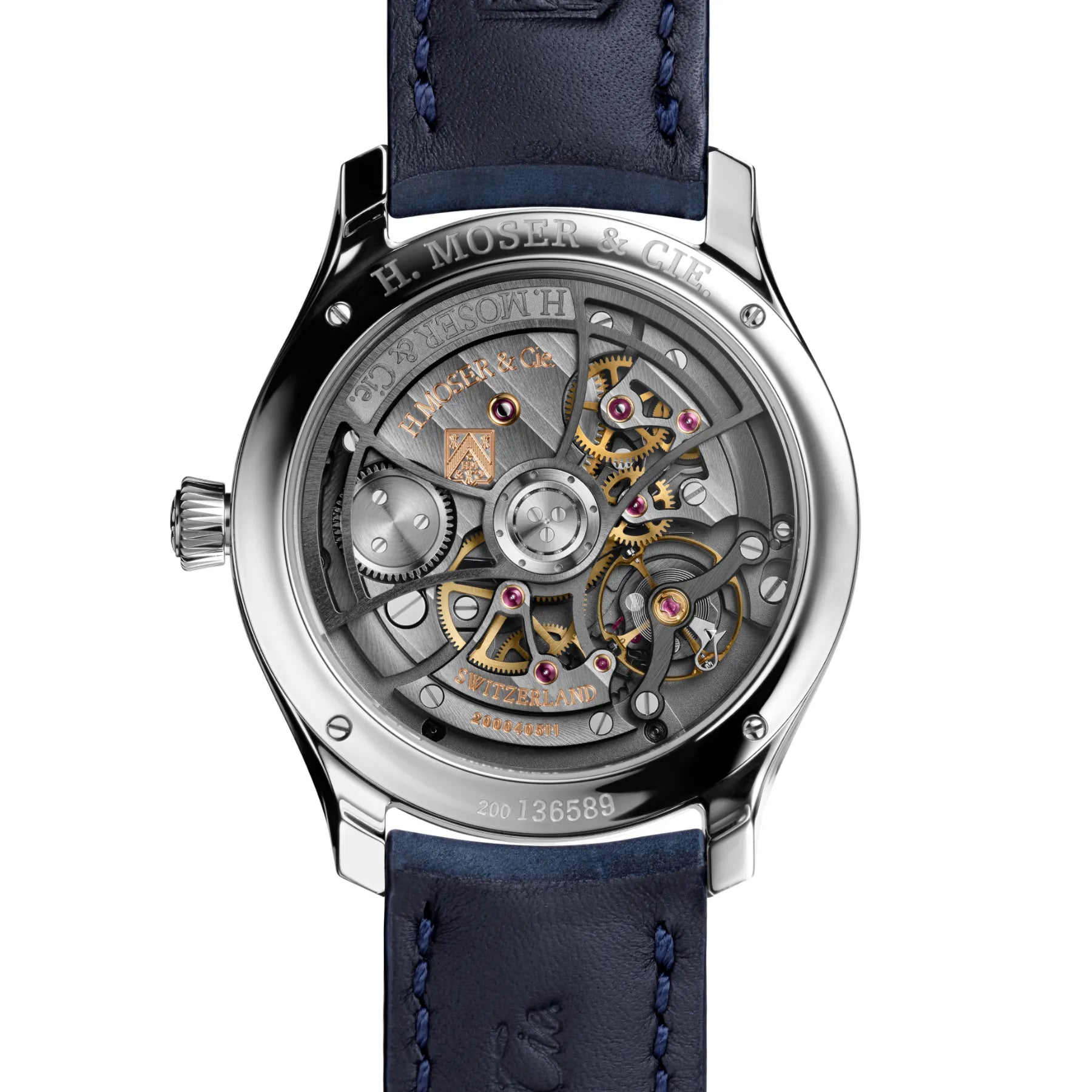 H. Moser & Cie. 1252-1200 Endeavour Retrograde Seconds