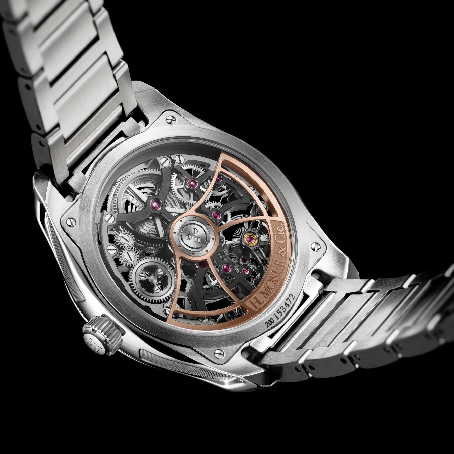 H. Moser & Cie. Pioneer Retrograde Seconds 3251-1200